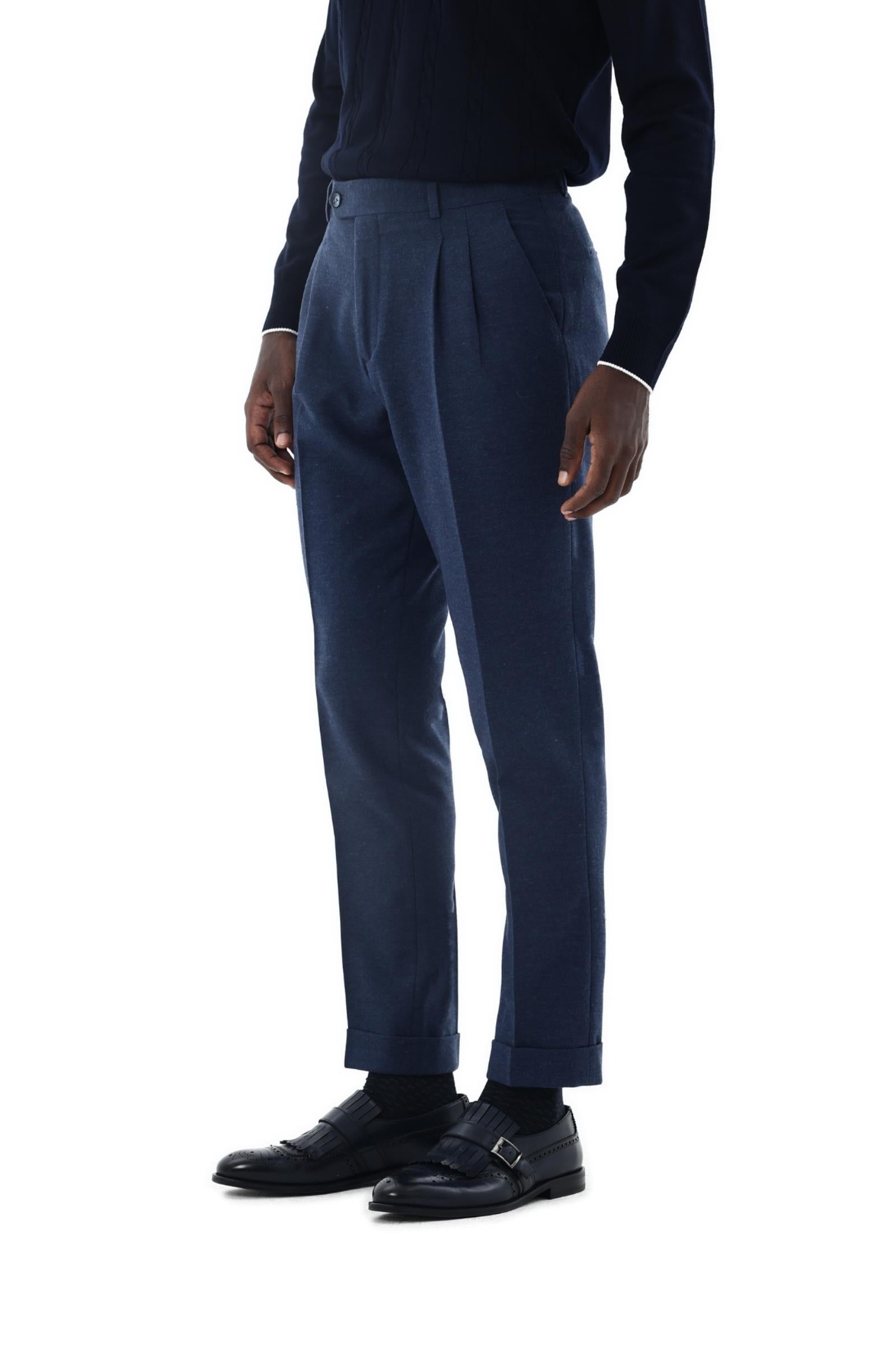 Çift Pile Pantolon-KAX2850W