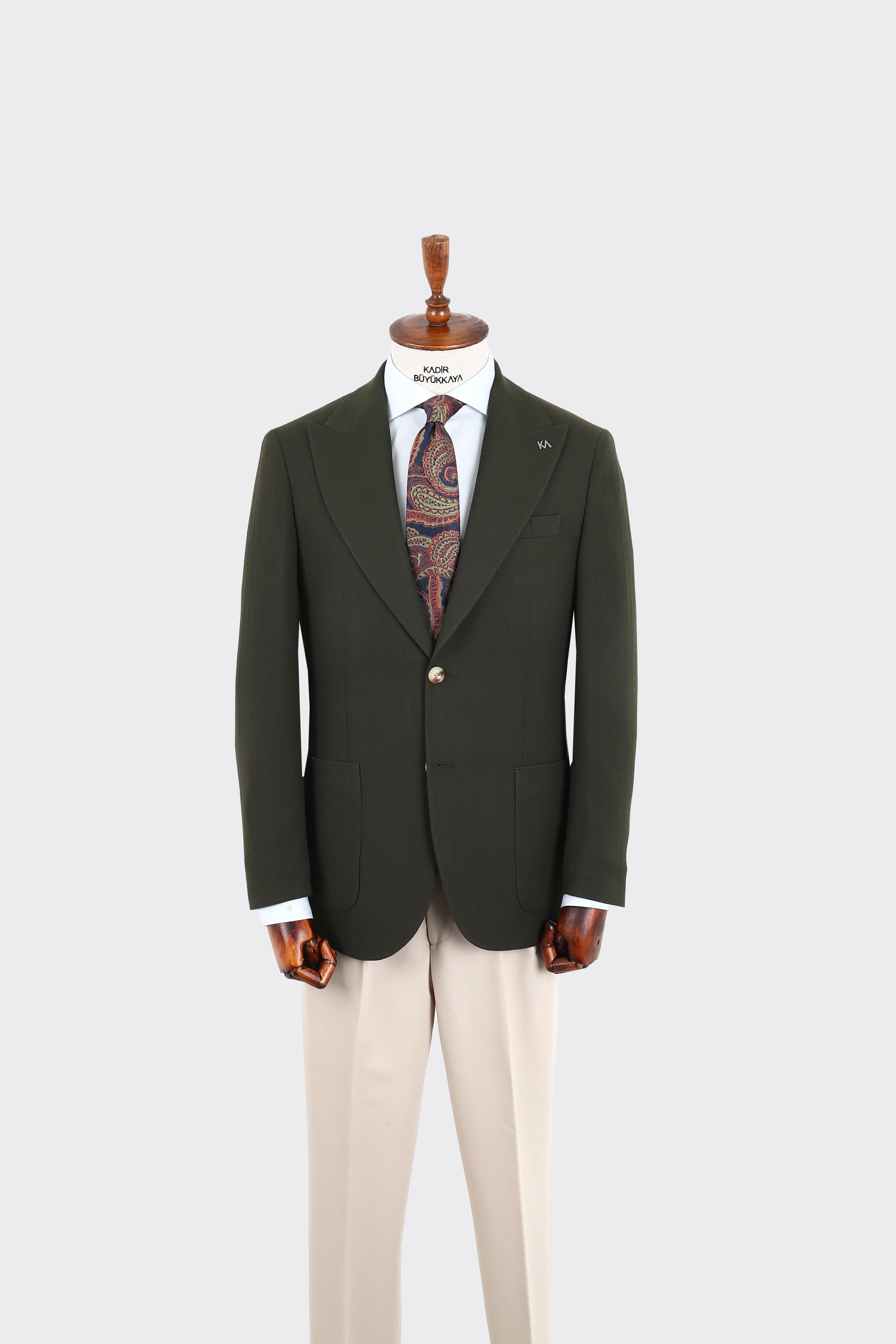 Erkek Kırlangıç Yaka  Ceket-KAX5522S