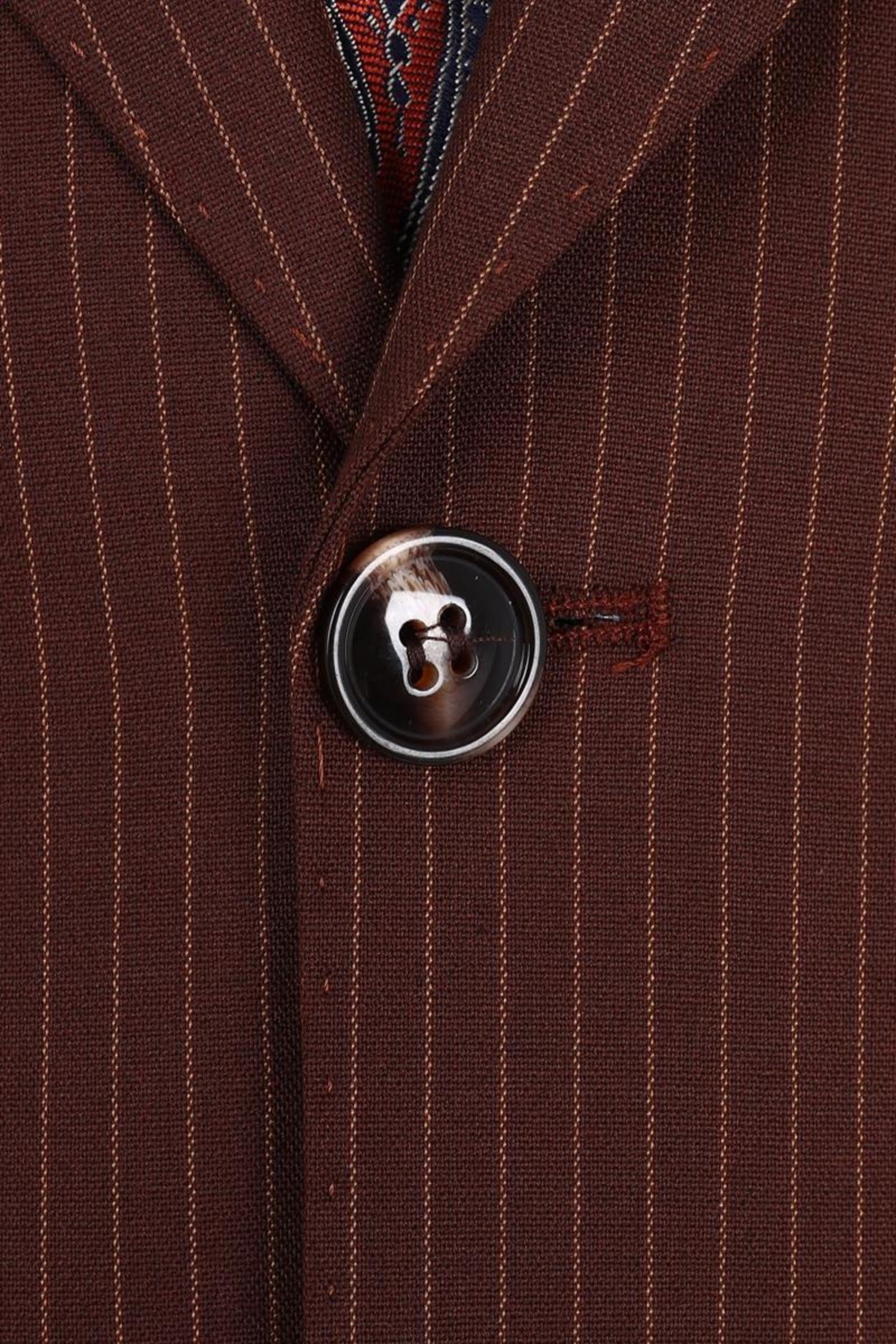 Erkek Kırlangıç Yaka İki Düğmeli  Takım Elbise-KAX1329W