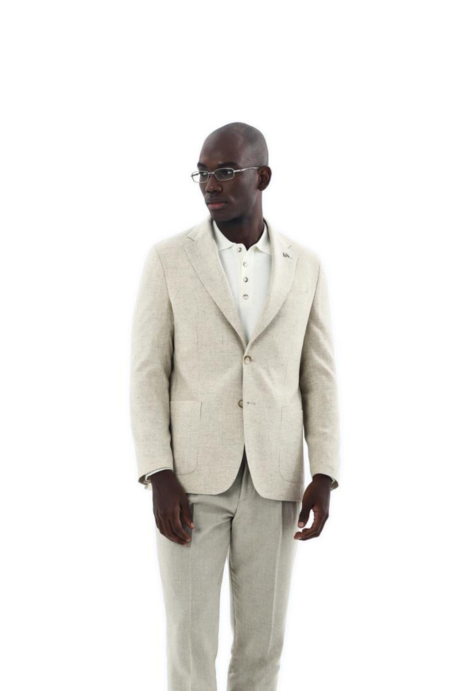 Erkek İki Düğmeli Ceket-KAX5174W