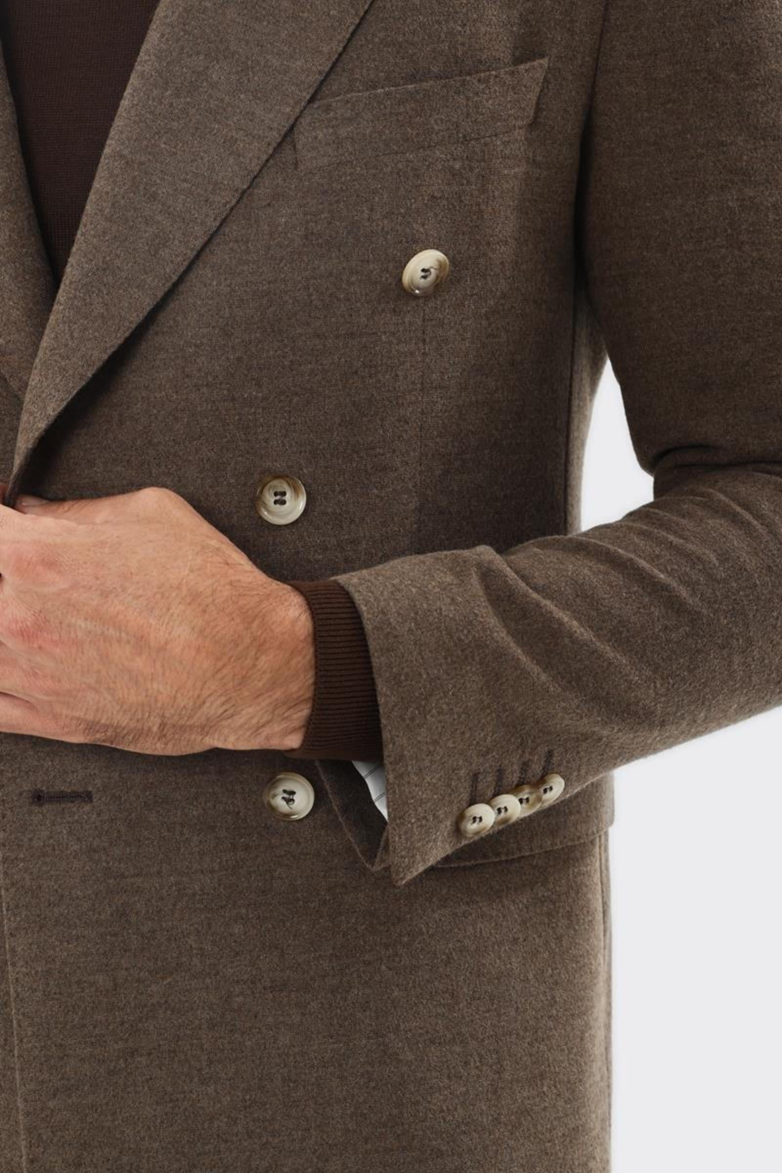 Erkek Kruvaze Ceket-KAX5850W