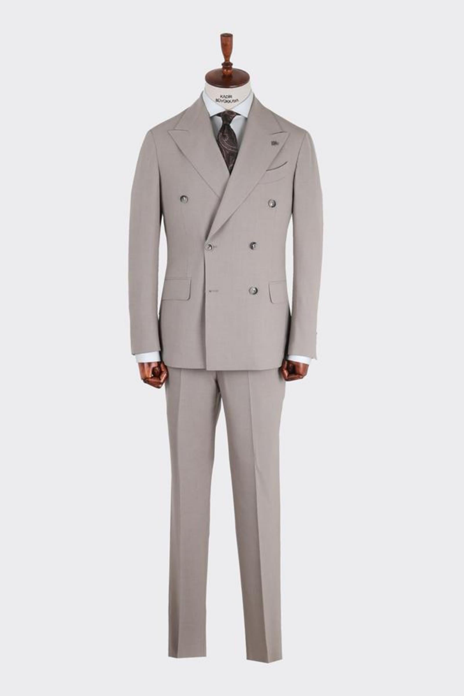 Erkek Kruvaze Takım Elbise-KAB1235S