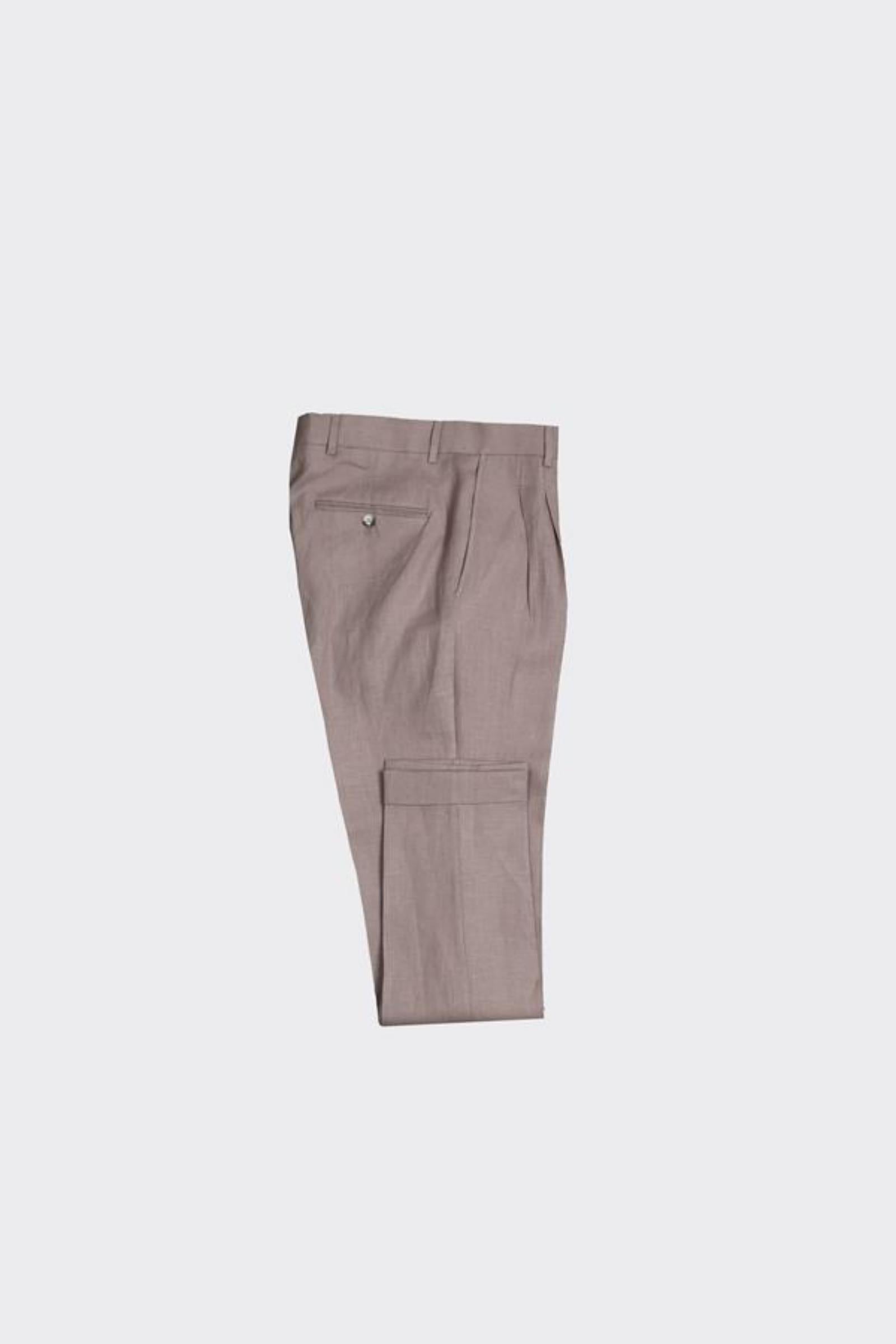 Erkek Çift Pile Pantolon-KAB2260S