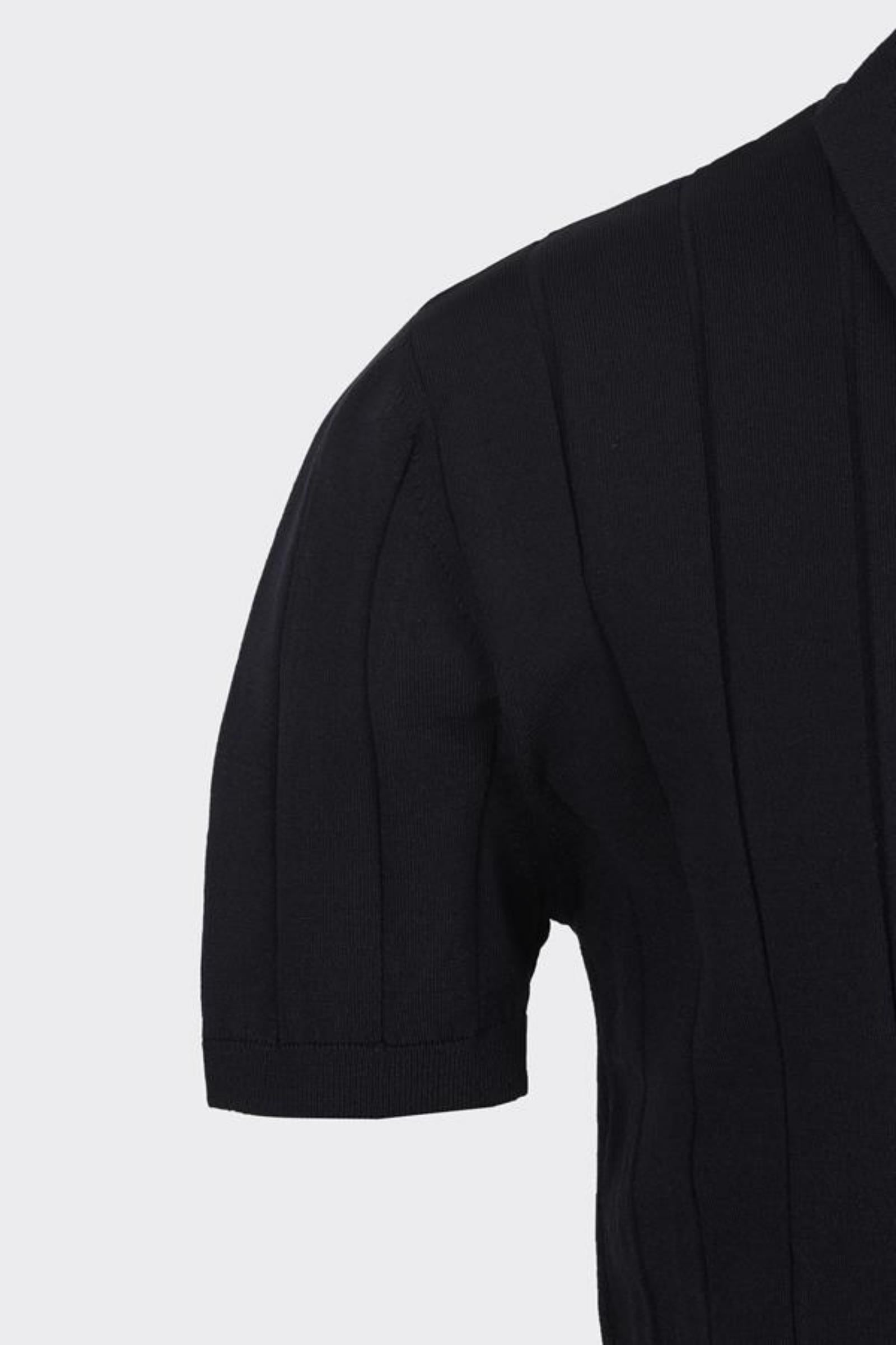 Düğmeli Polo Yaka Kısa Kol Erkek T-Shirt-KAB6016S