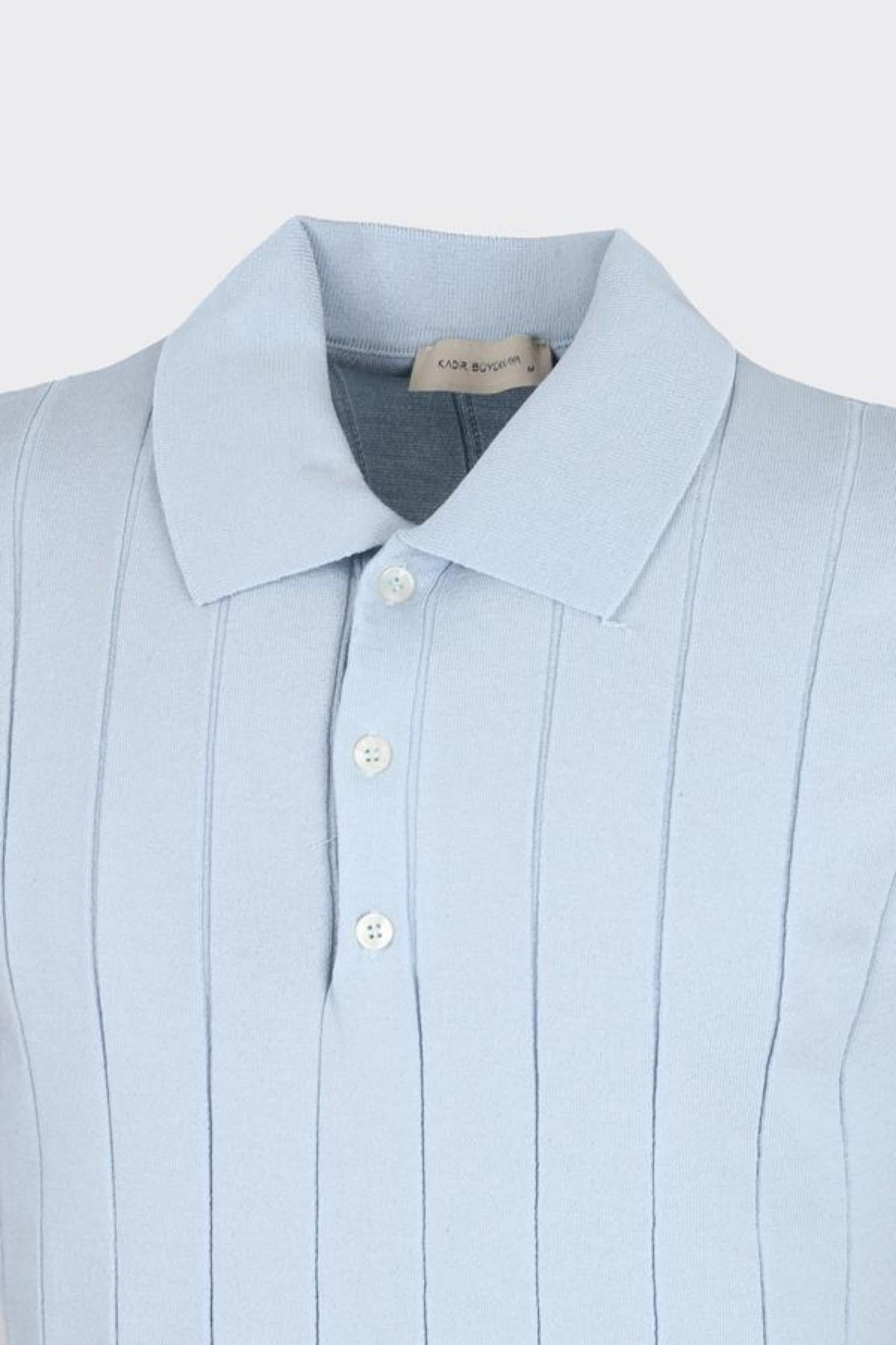 Düğmeli Polo Yaka Kısa Kol Erkek T-Shirt