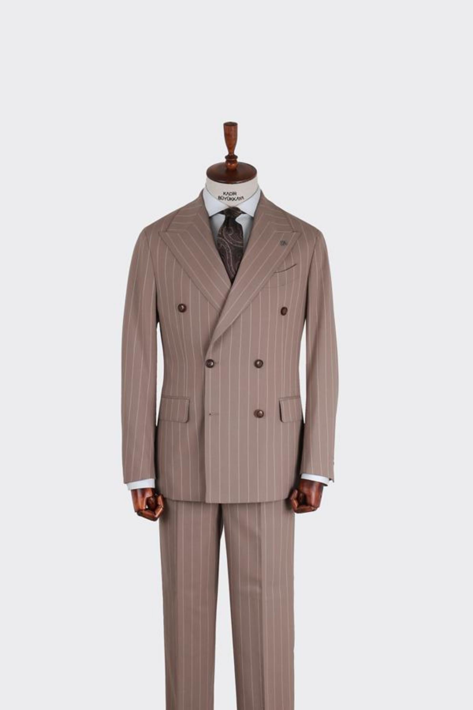 Erkek Kruvaze Takım Elbise-KAB1228S