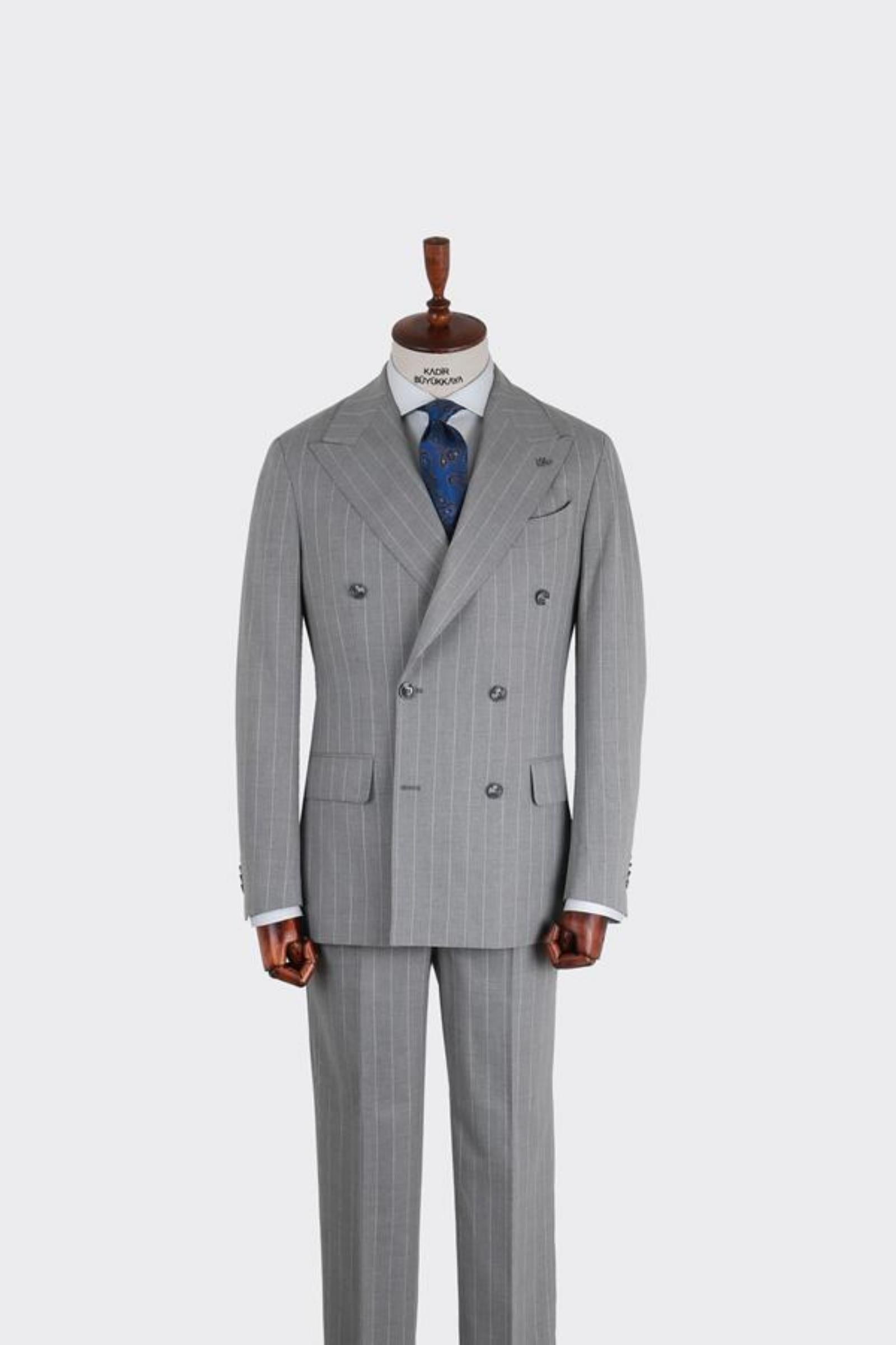 Erkek Kruvaze Takım Elbise-KAB1228S
