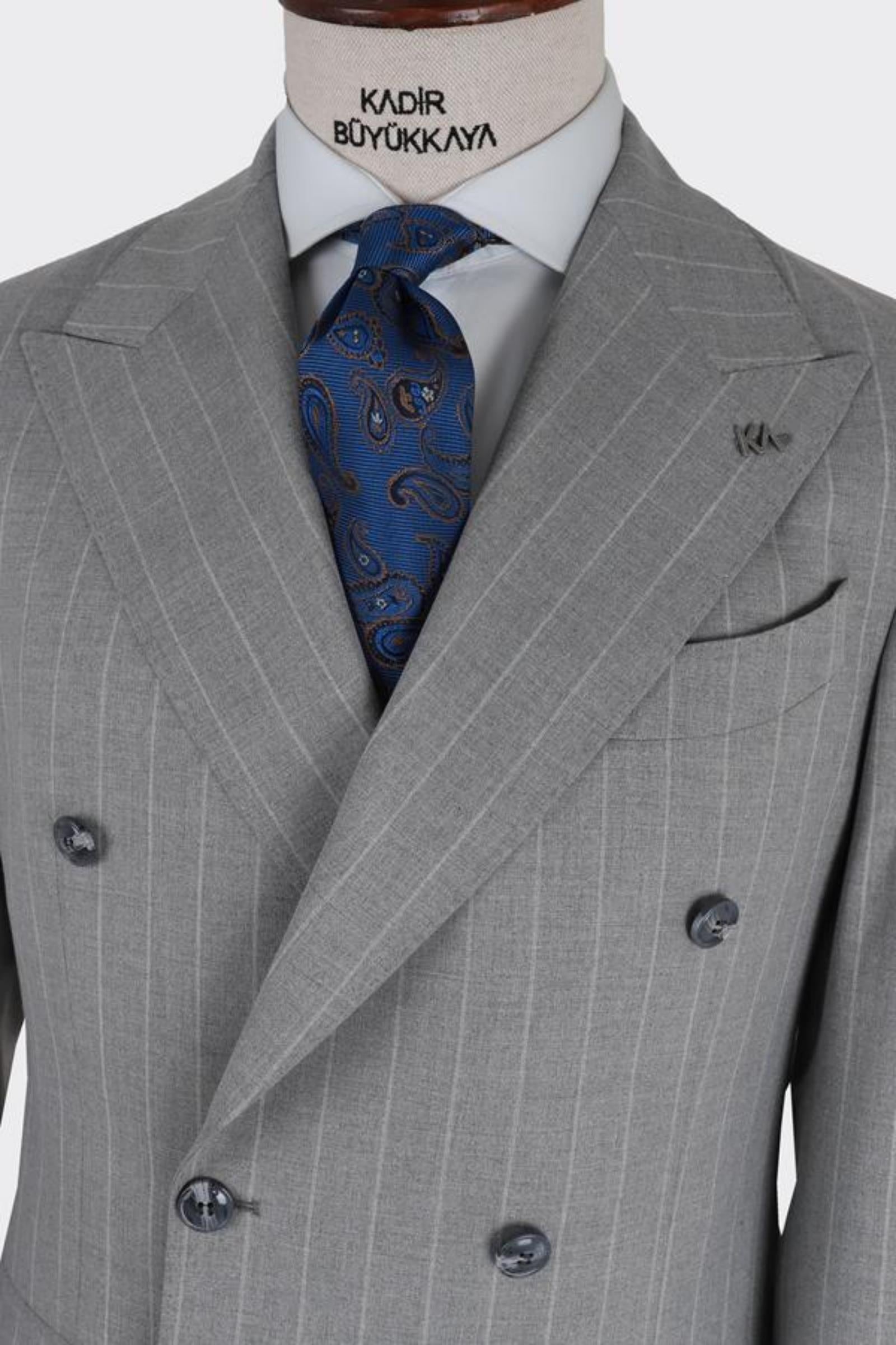 Erkek Kruvaze Takım Elbise-KAB1228S