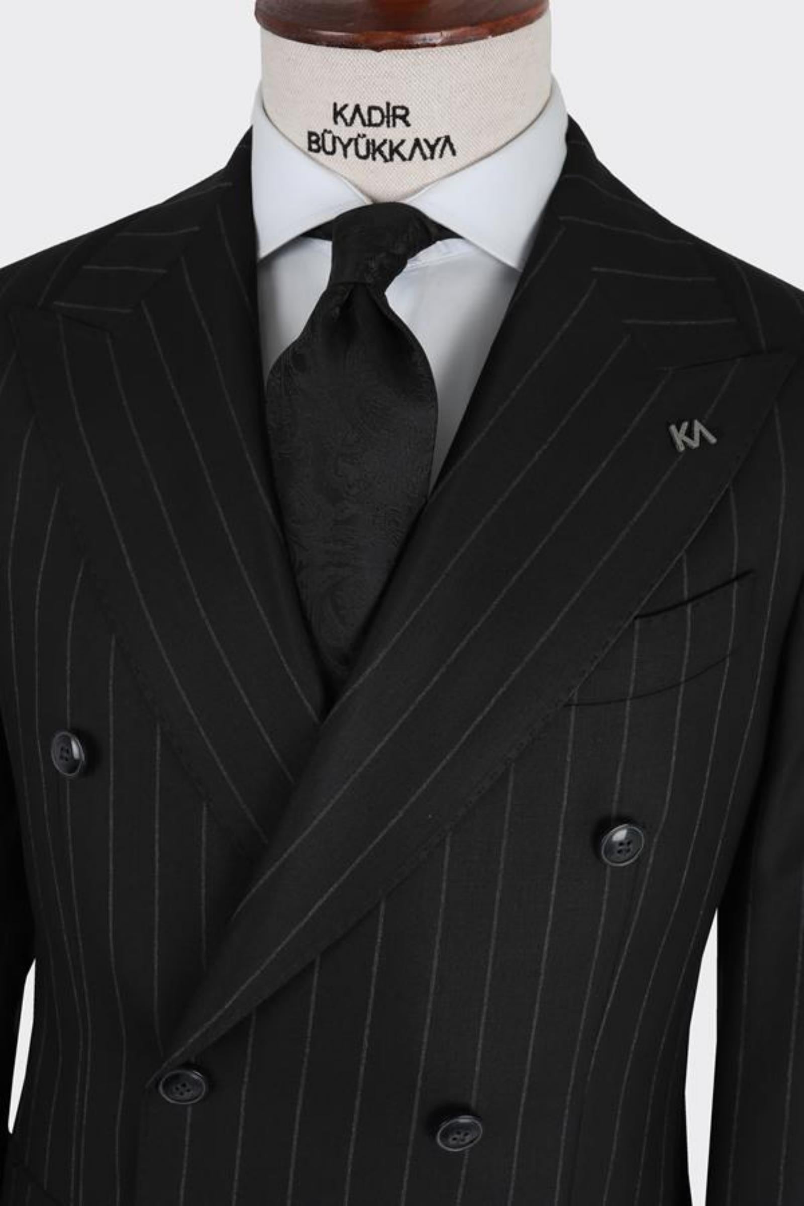 Erkek Kruvaze Takım Elbise-KAB1228S