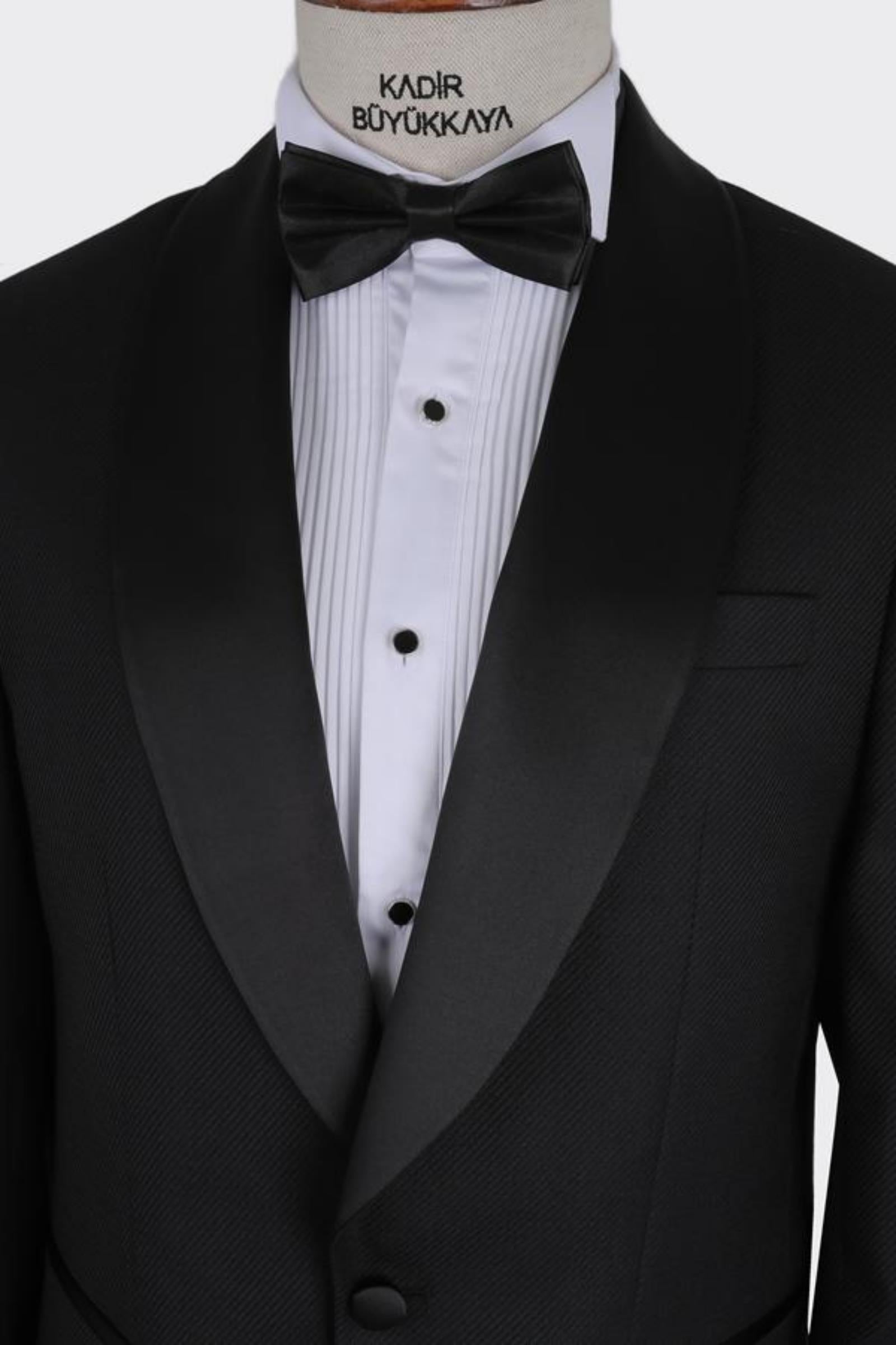 Erkek Siyah Smokin-KAB1517S