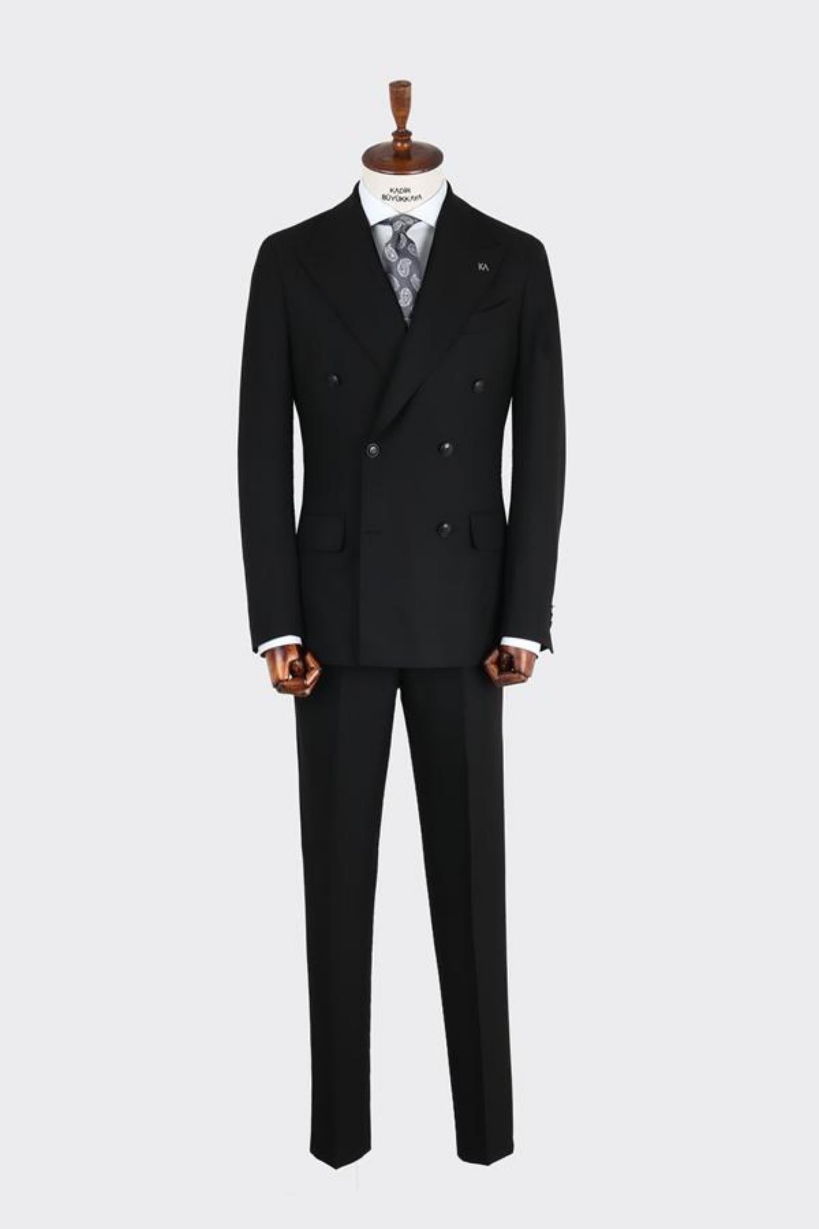 Erkek Kruvaze Takım Elbise-KAB1230S