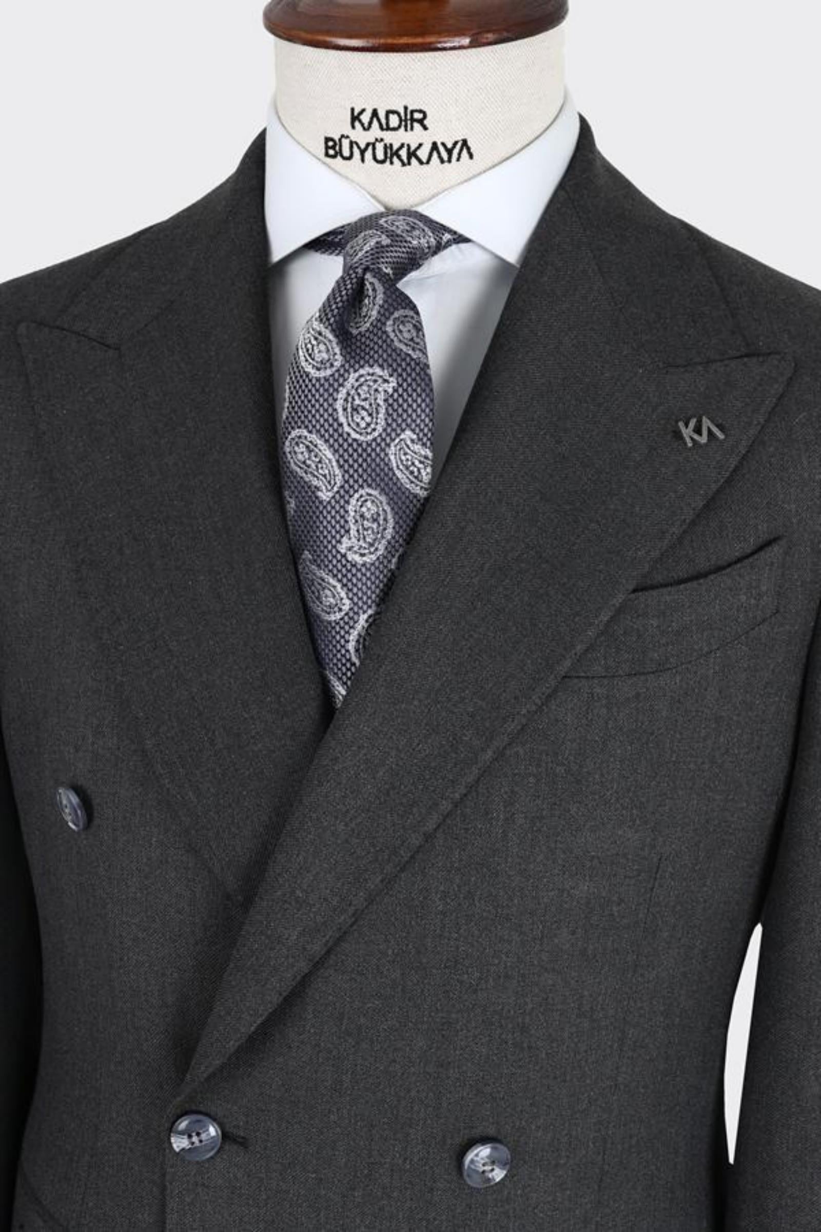 Erkek Kruvaze Takım Elbise-KAB1230S