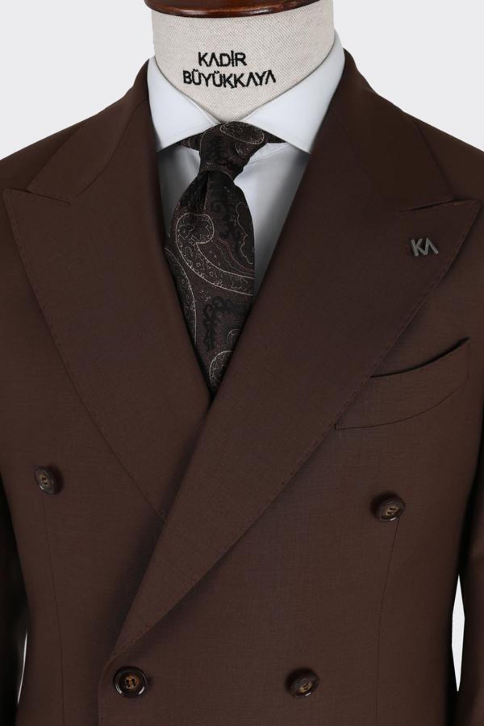 Erkek Kruvaze Takım Elbise-KAB1250S