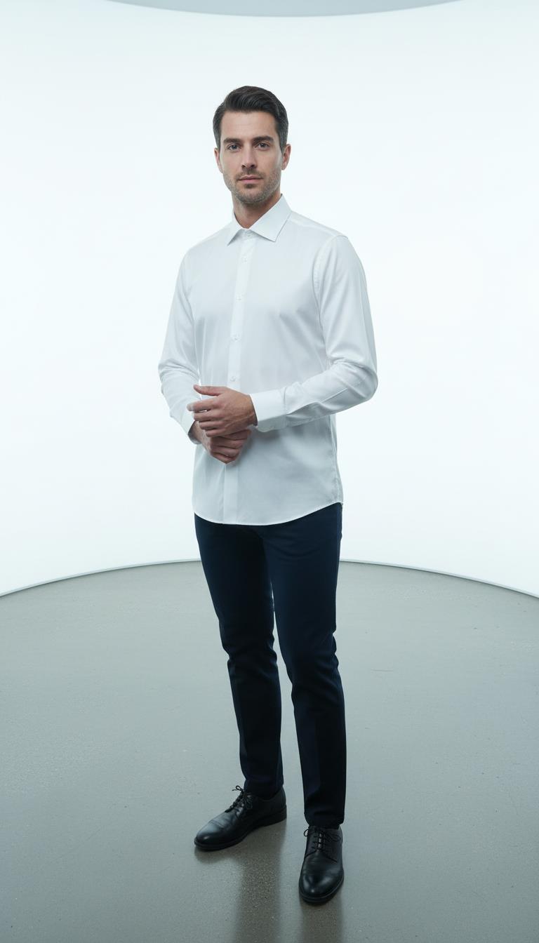 Bilboa İngiliz Yaka Gömlek-W2504145