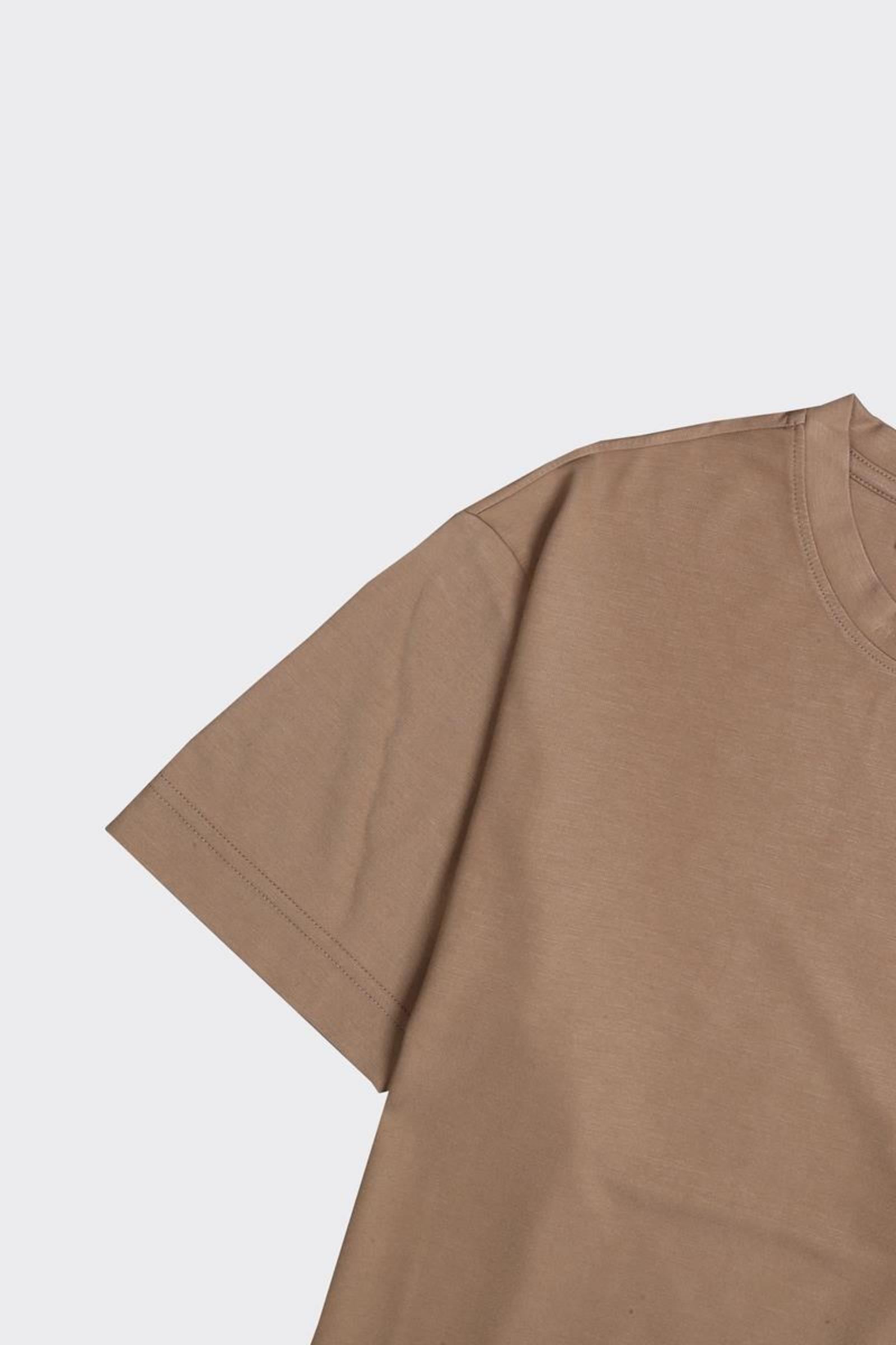 Erkek Bisiklet Yaka Kısa Kol T-Shirt-KAX6250S