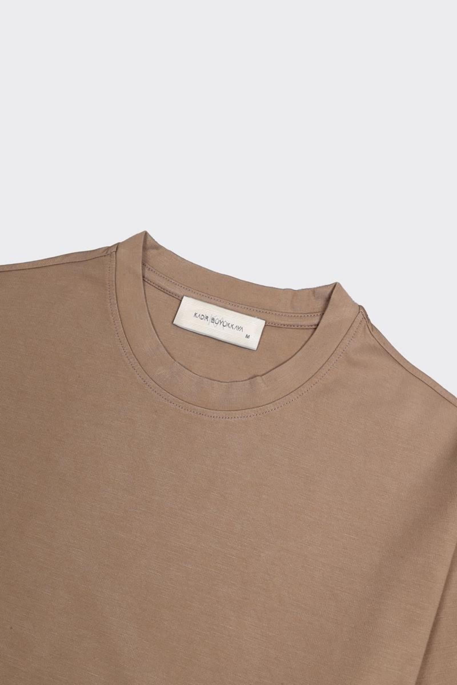 Erkek Bisiklet Yaka Kısa Kol T-Shirt-KAX6250S