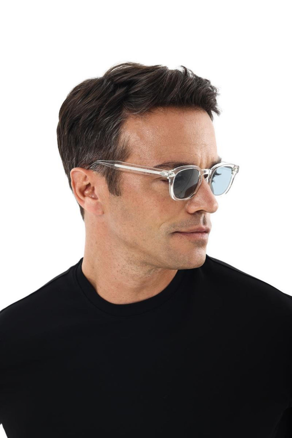 Erkek Bisiklet Yaka Kısa Kol T-Shirt-KAX6250S