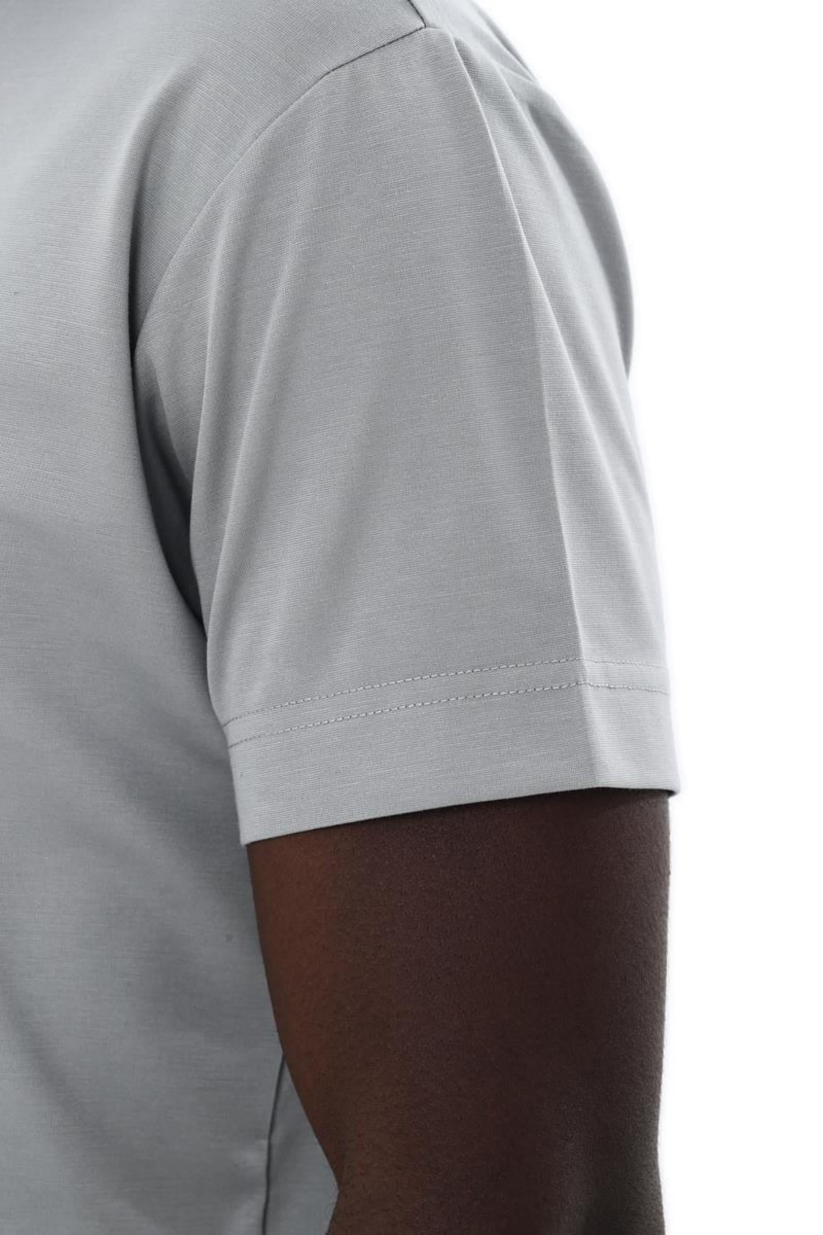 Erkek Bisiklet Yaka Kısa Kol T-Shirt-KAX6250S