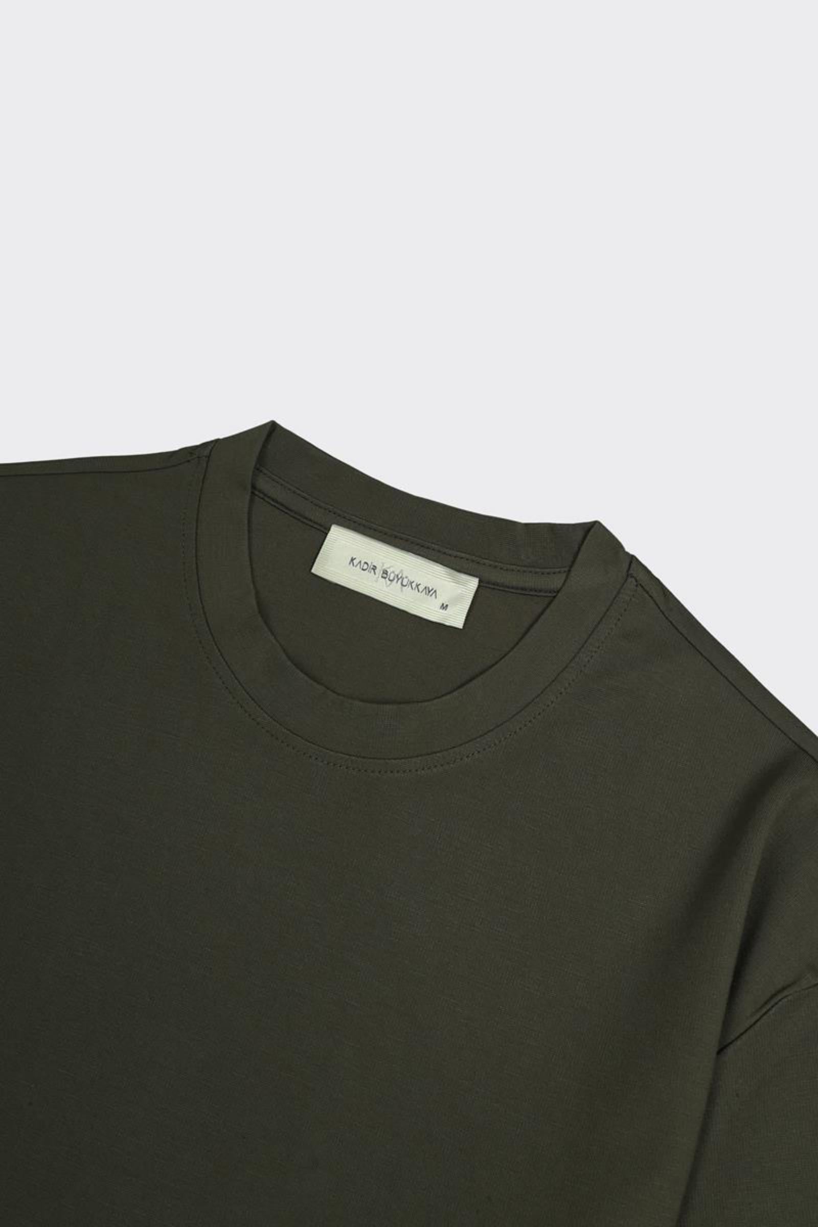 Erkek Bisiklet Yaka Kısa Kol T-Shirt-KAX6250S