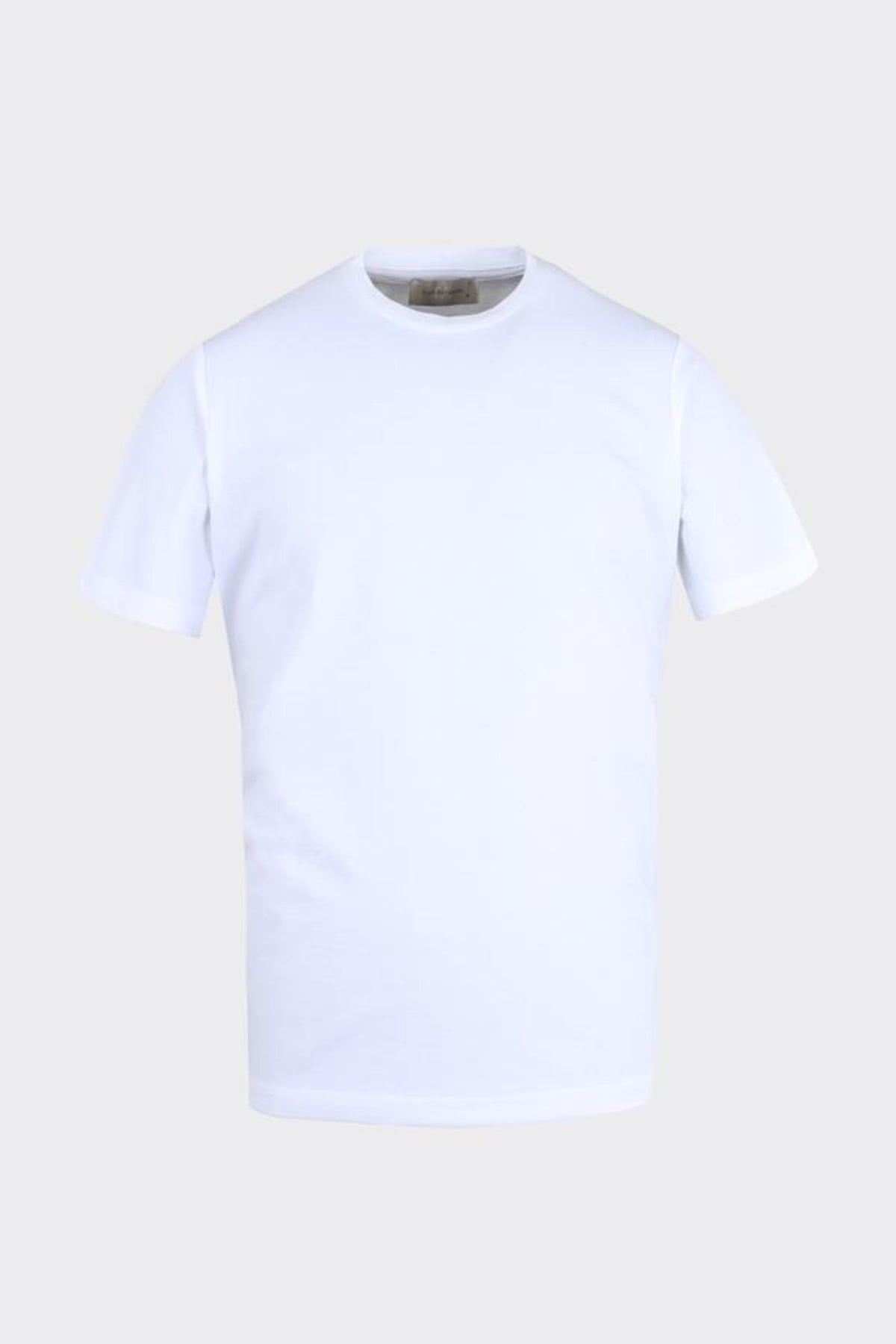 Erkek Bisiklet Yaka Kısa Kol T-Shirt