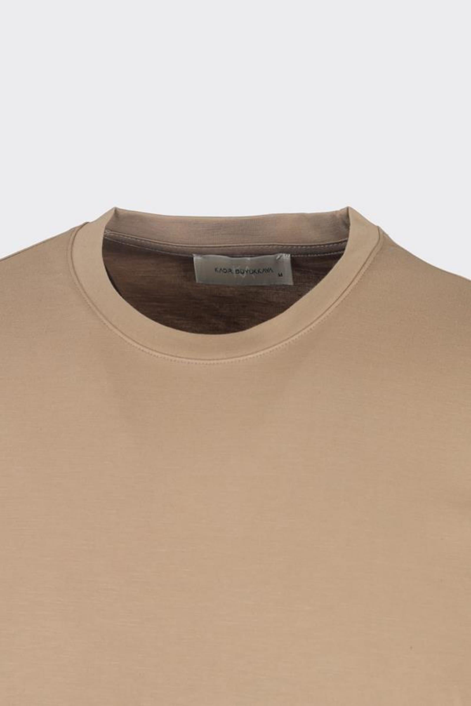 Erkek Bisiklet Yaka Kısa Kol T-Shirt-KAB6210S