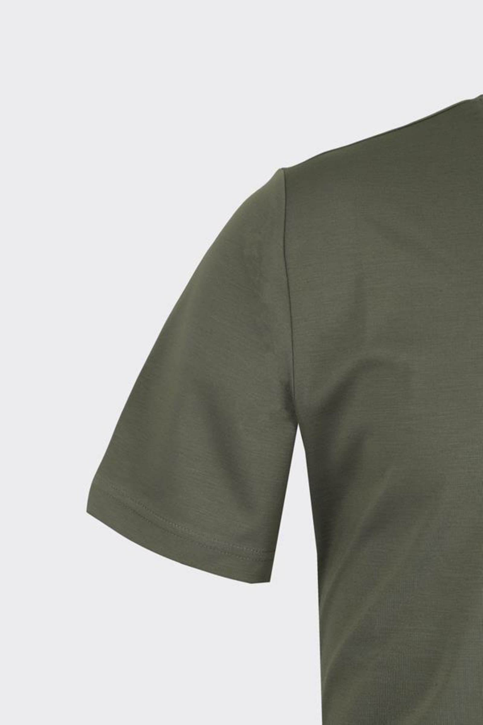 Erkek Bisiklet Yaka Kısa Kol T-Shirt-KAB6210S