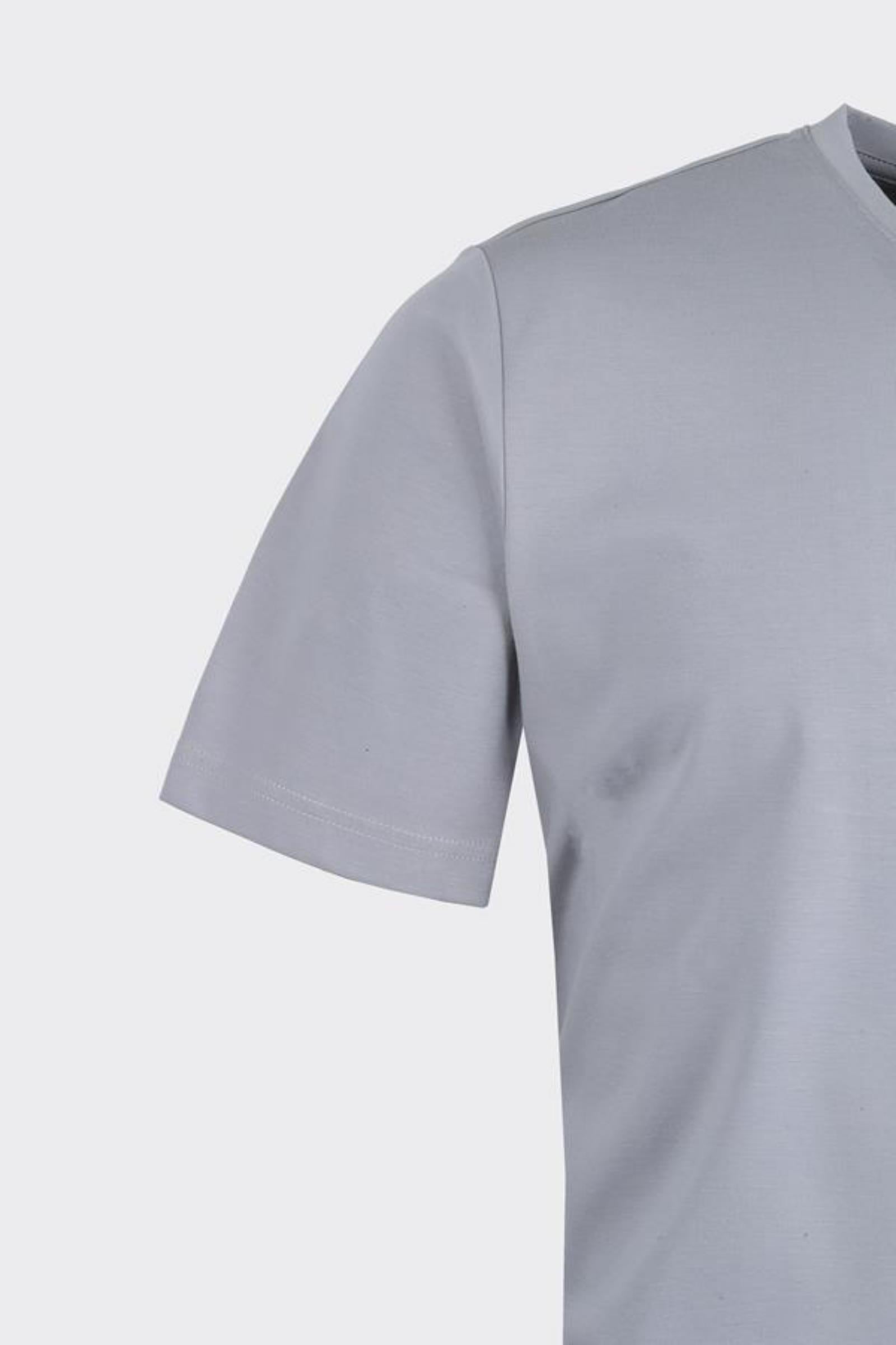 Erkek Bisiklet Yaka Kısa Kol T-Shirt-KAB6210S