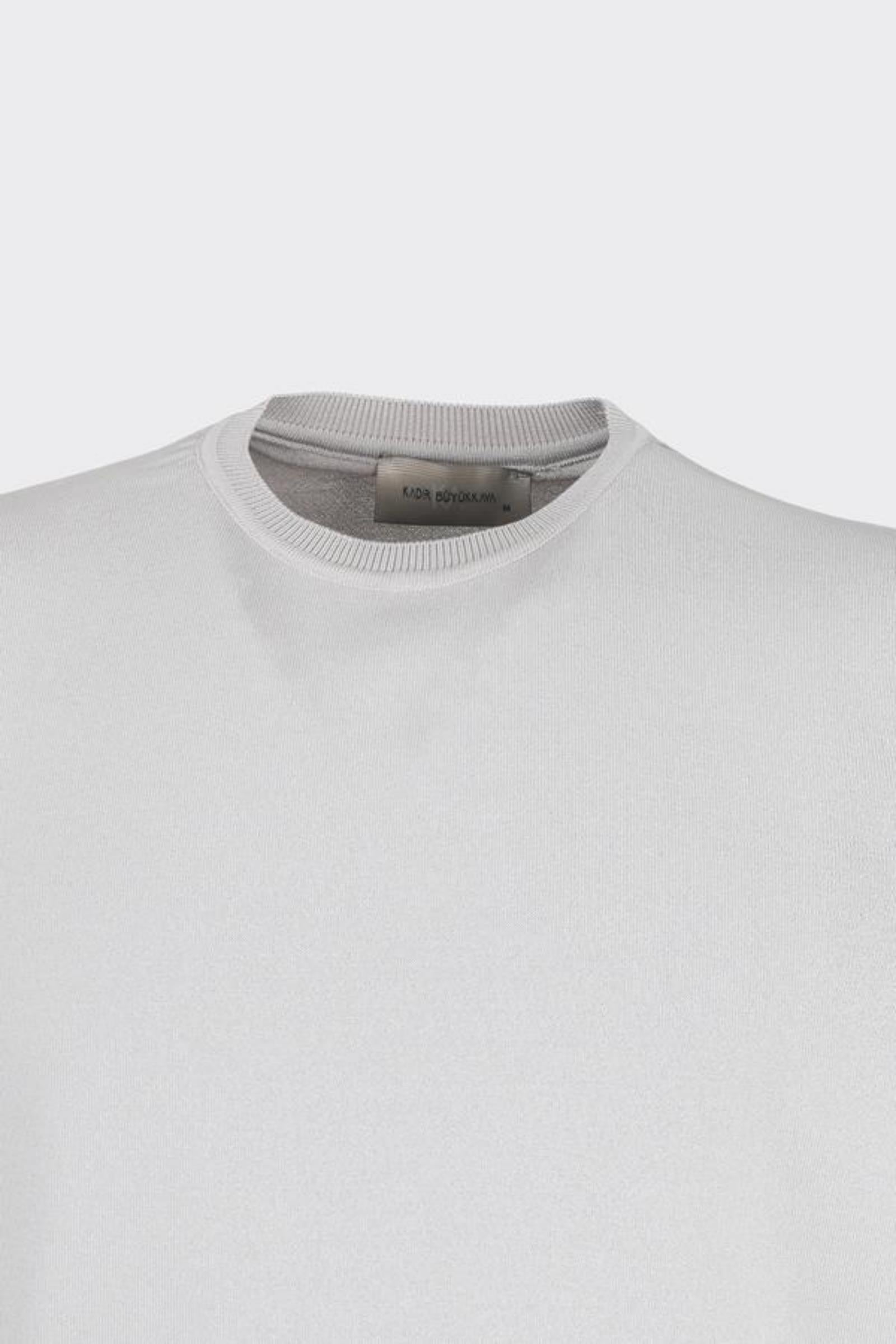 Erkek Bisiklet Yaka Kısa Kol T-Shirt-KAB6211S