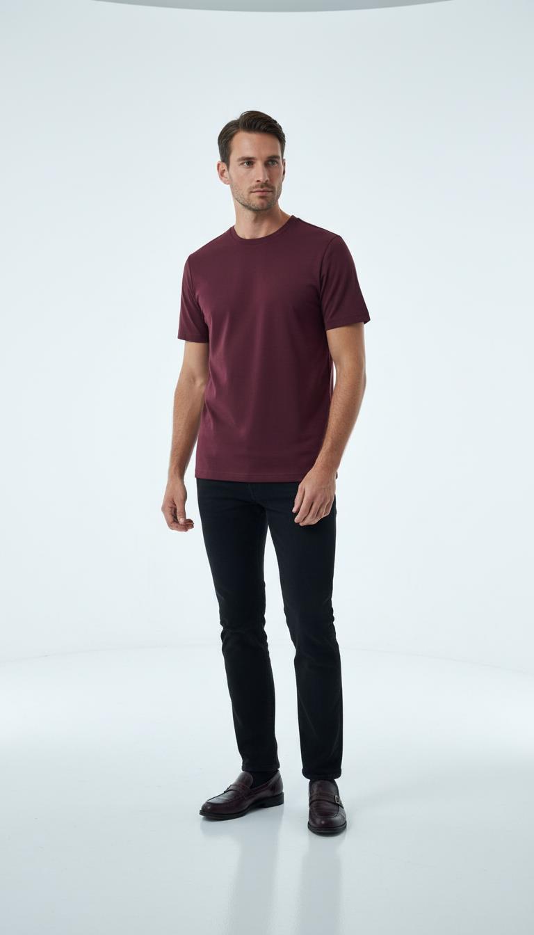 Bis.Yaka K.Kol T-Shirt-KAB6225S