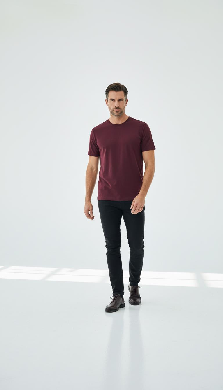 Bis.Yaka K.Kol T-Shirt-KAB6225S