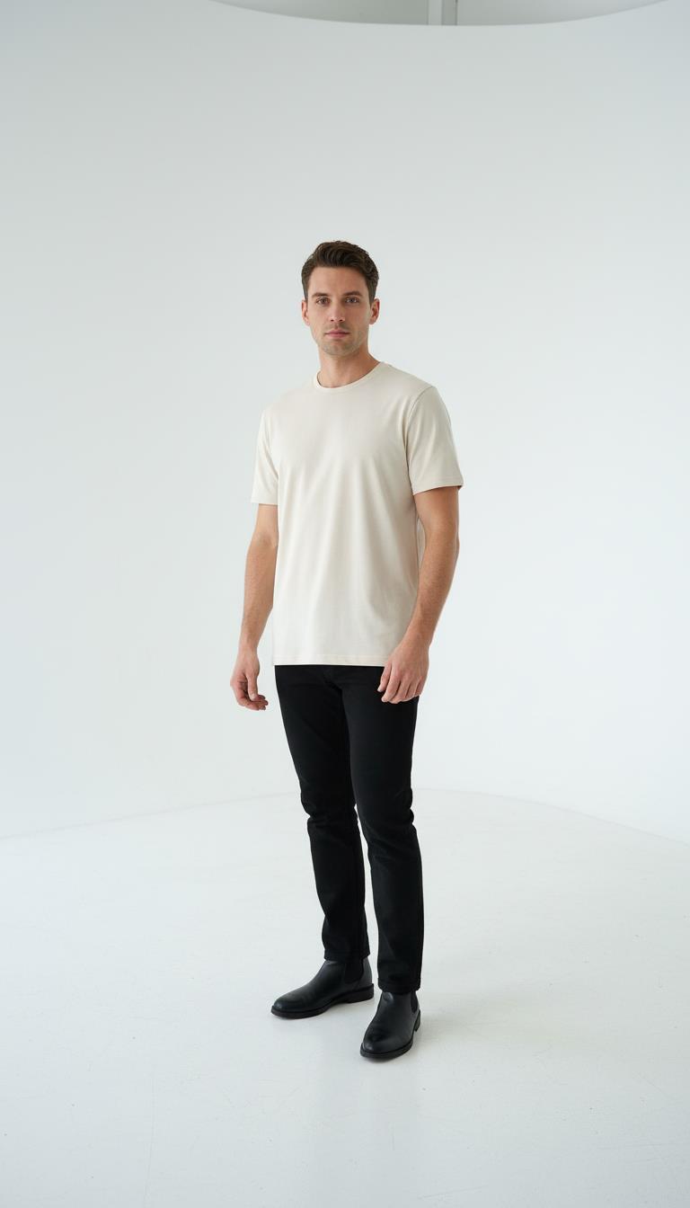 Bis.Yaka K.Kol T-Shirt-KAB6225S
