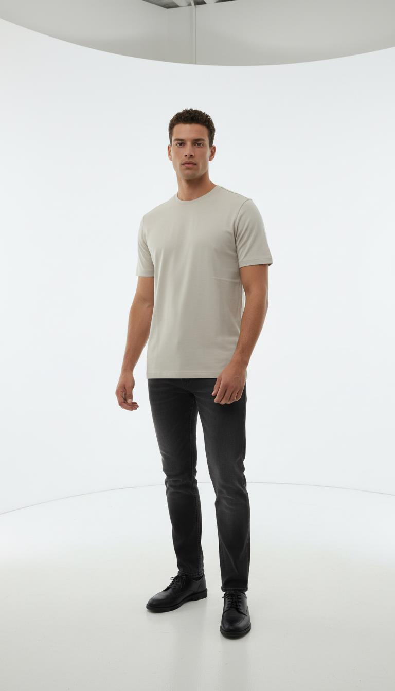 Bis.Yaka K.Kol T-Shirt Out-KAB6210S