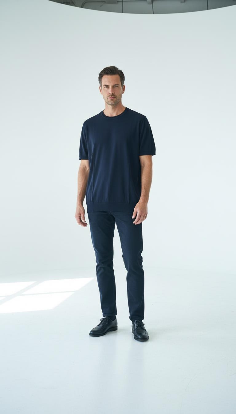 Bis.Yaka K.Kol T-Shirt Out-KAB6211S