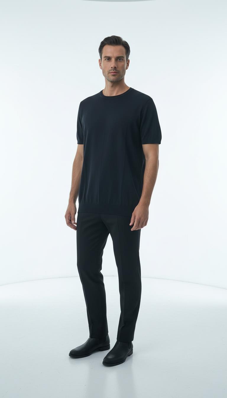 Bis.Yaka K.Kol T-Shirt Out-KAB6211S