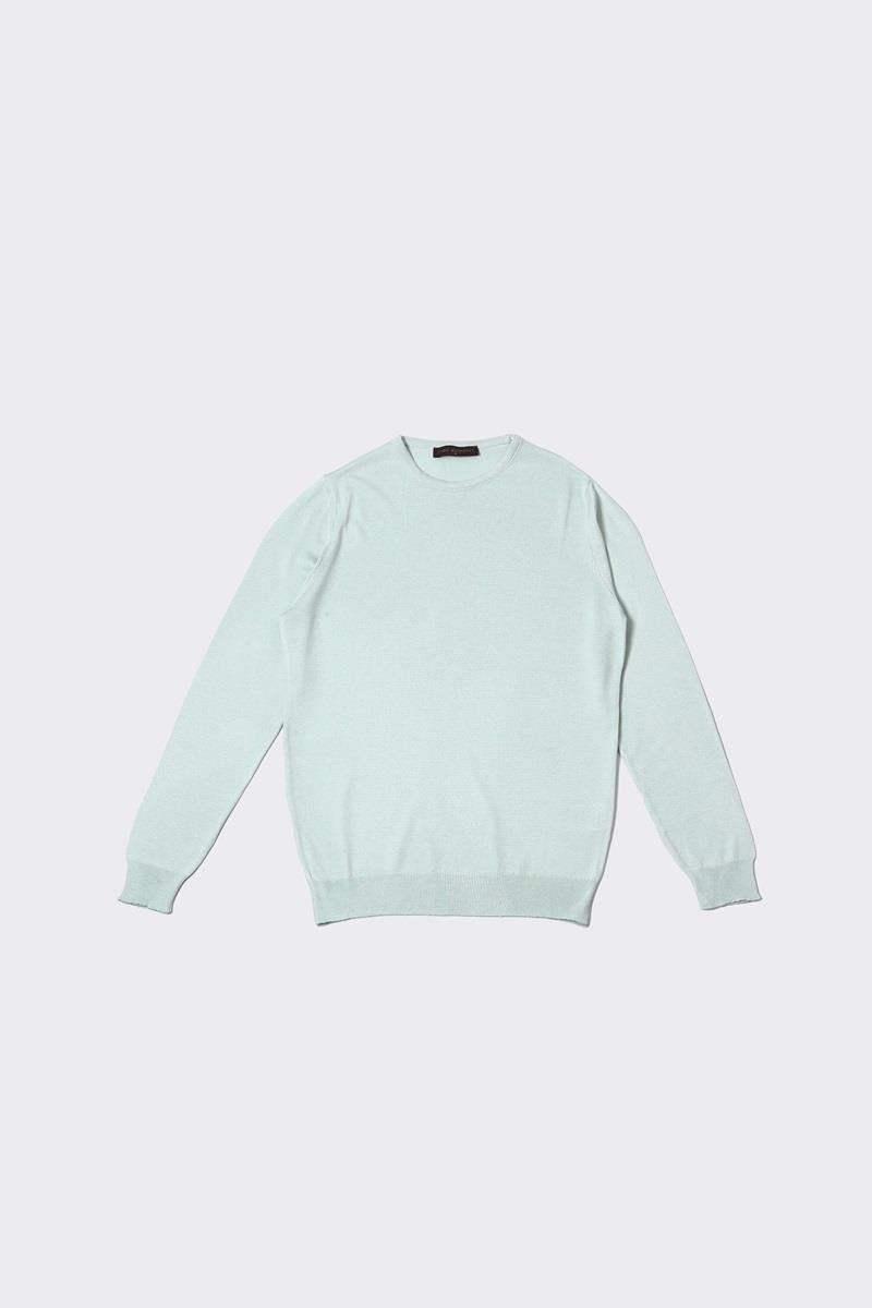 Bisiklet Yaka Triko Erkek Kazak-KAW6600W