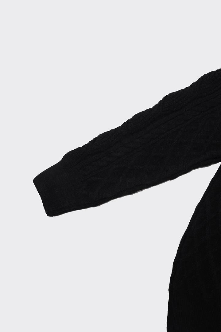 Bisiklet Yaka Erkek Pamuklu Klasik Kazak-KAW6901W