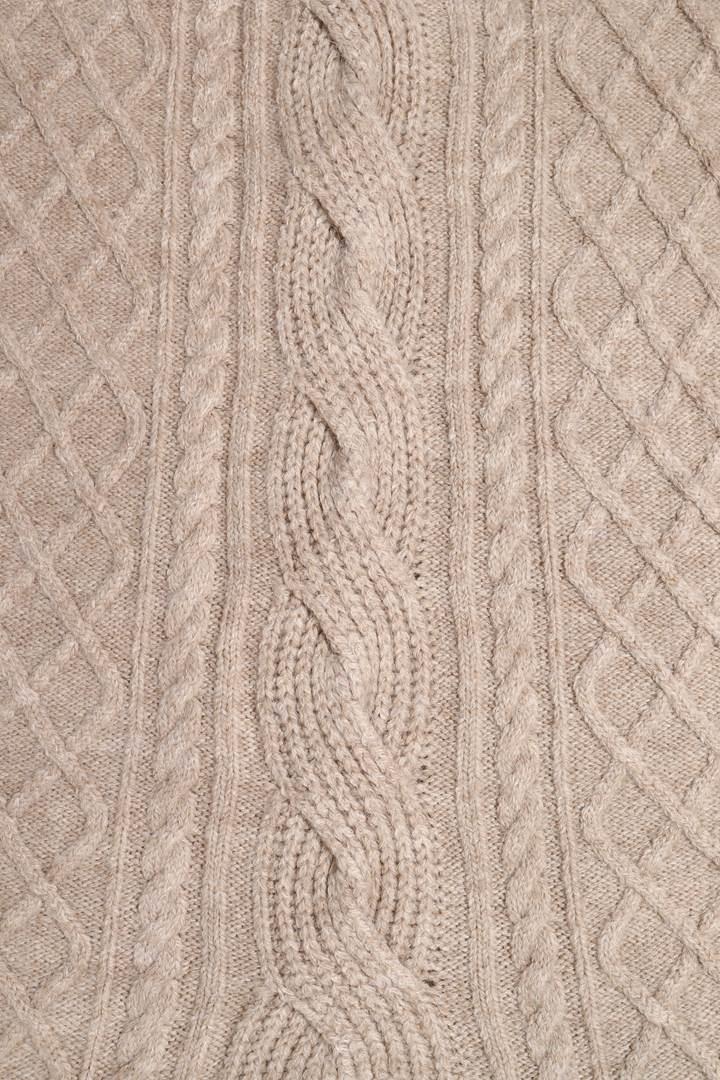 Bisiklet Yaka Erkek Pamuklu Klasik Kazak-KAW6901W