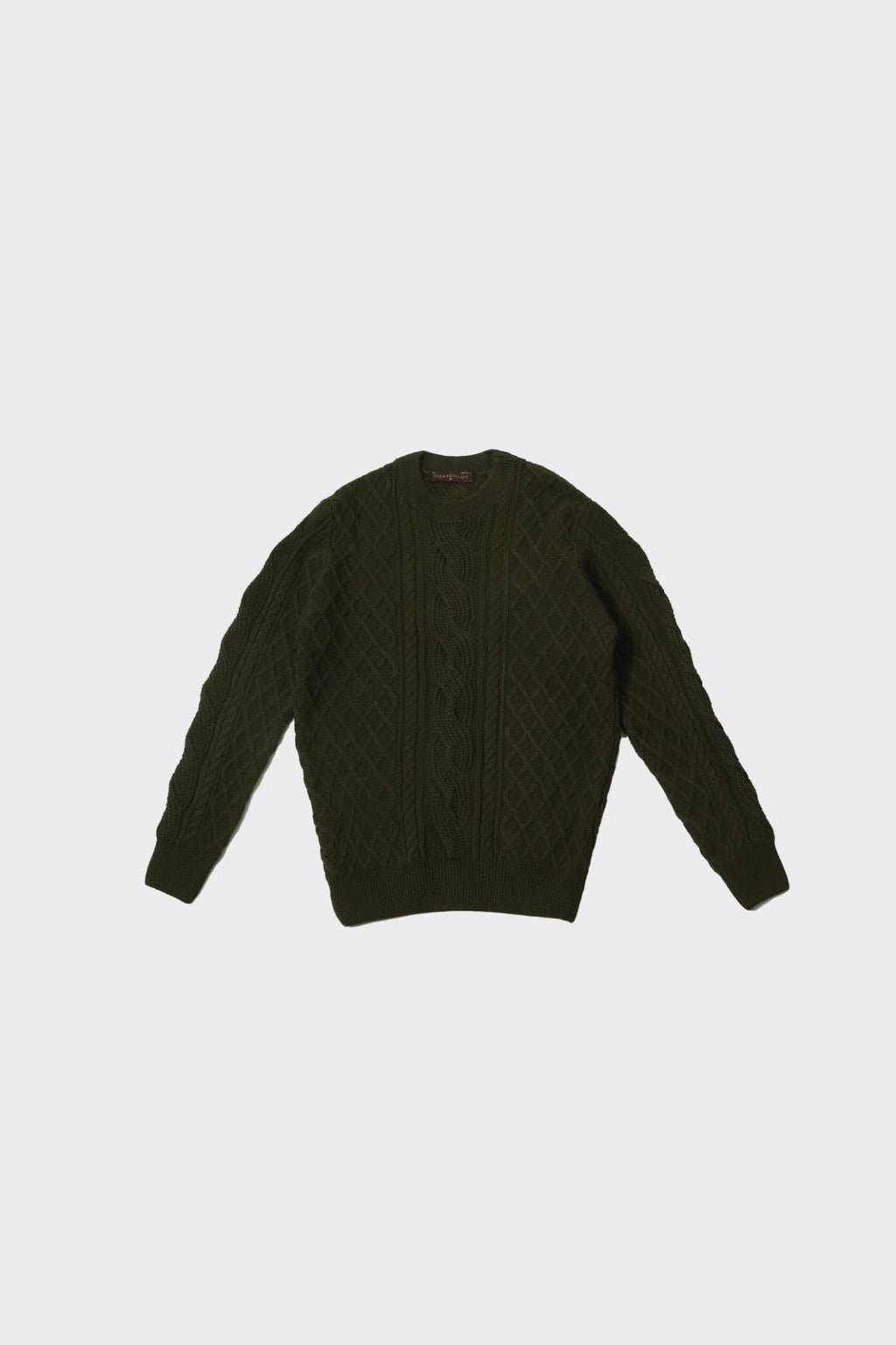 Bisiklet Yaka Erkek Pamuklu Klasik Kazak-KAW6901W