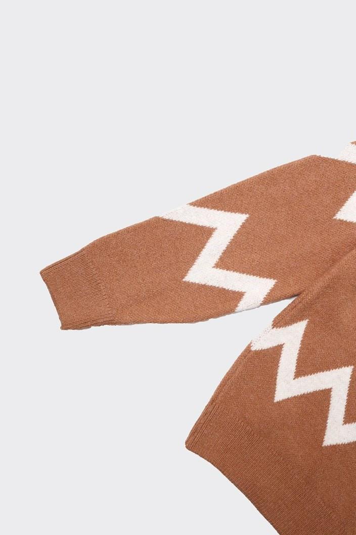 Erkek Pamuklu Klasik Bisiklet Yaka Kazak-KAW6900W