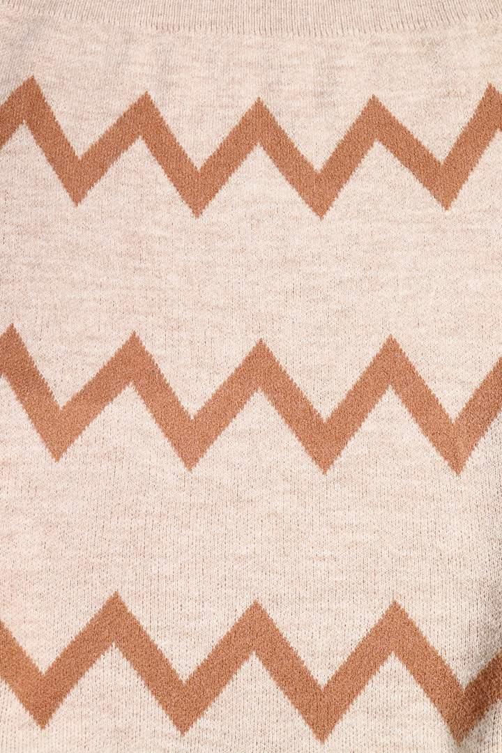 Erkek Pamuklu Klasik Bisiklet Yaka Kazak-KAW6900W