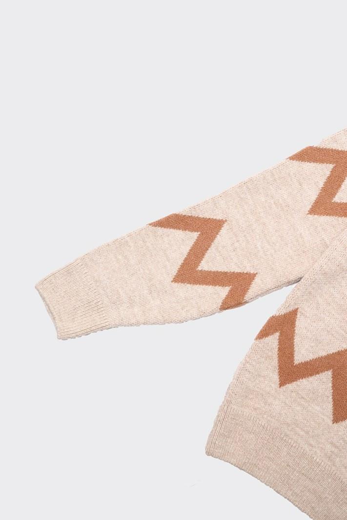 Erkek Pamuklu Klasik Bisiklet Yaka Kazak-KAW6900W