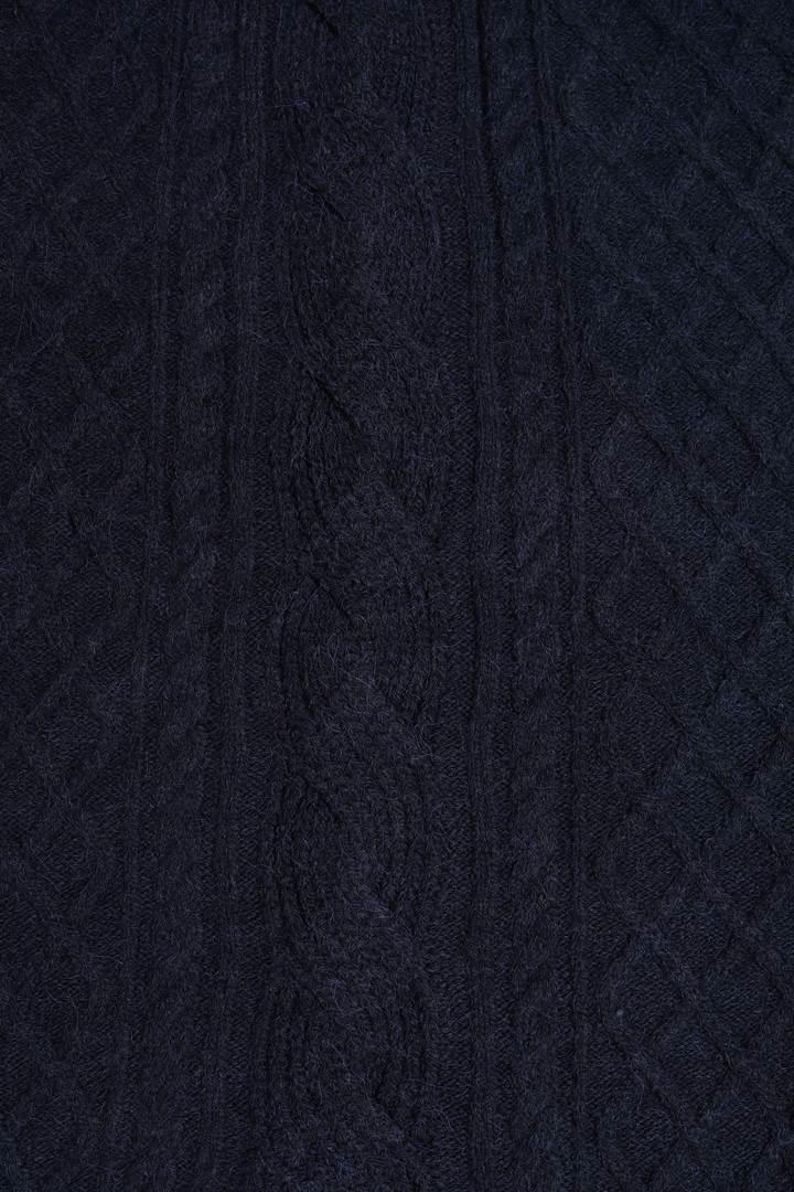 Bisiklet Yaka Erkek Pamuklu Klasik Kazak-KAW6901W