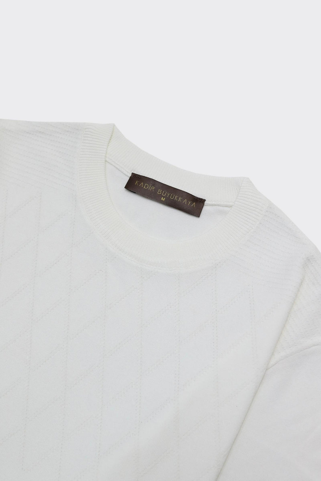 Bisiklet Yaka Kısa Kol Erkek T-Shirt-KAX6223S