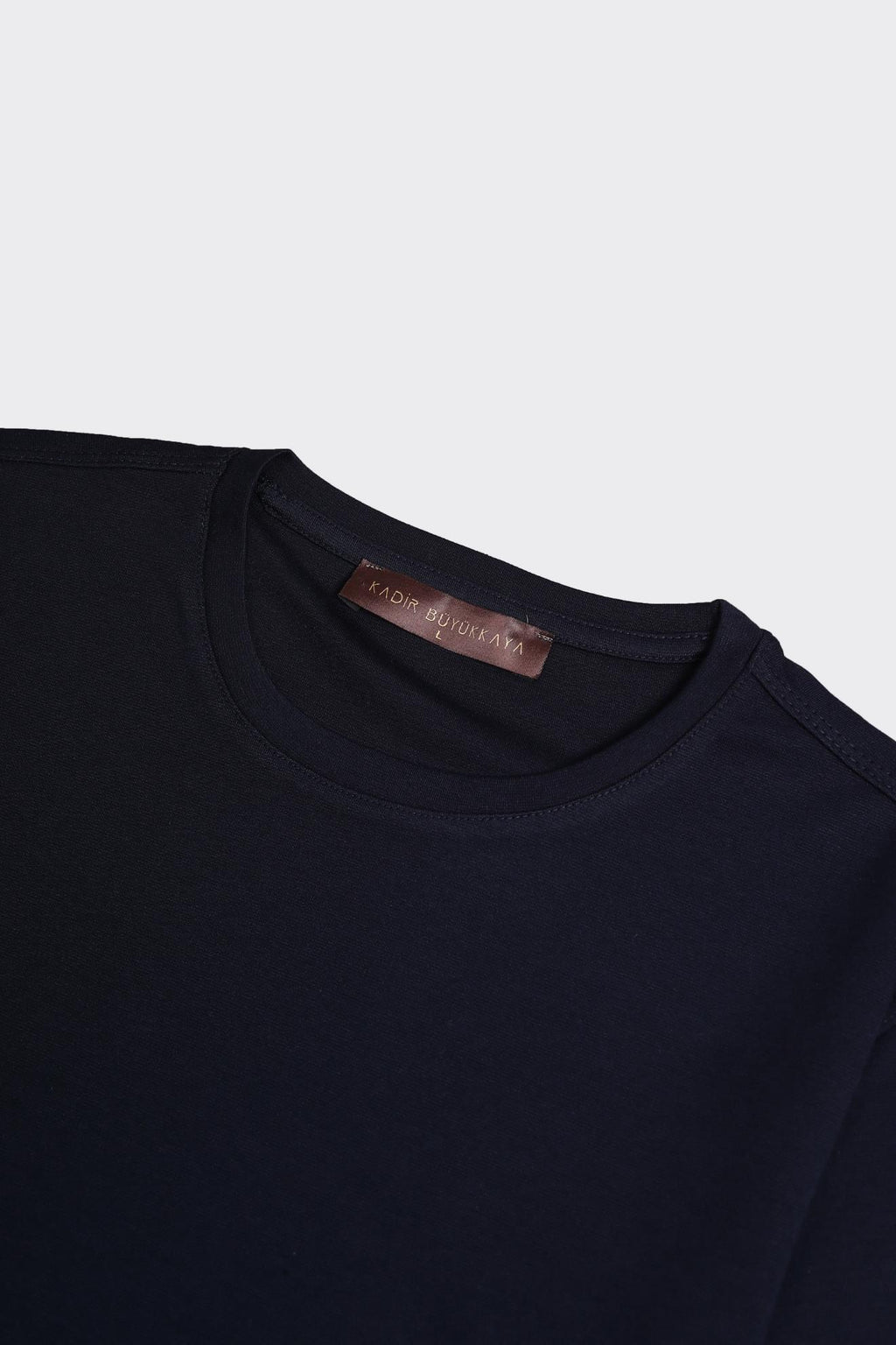 Bisiklet Yaka Kısa Kol Erkek T-Shirt-KAW6210S