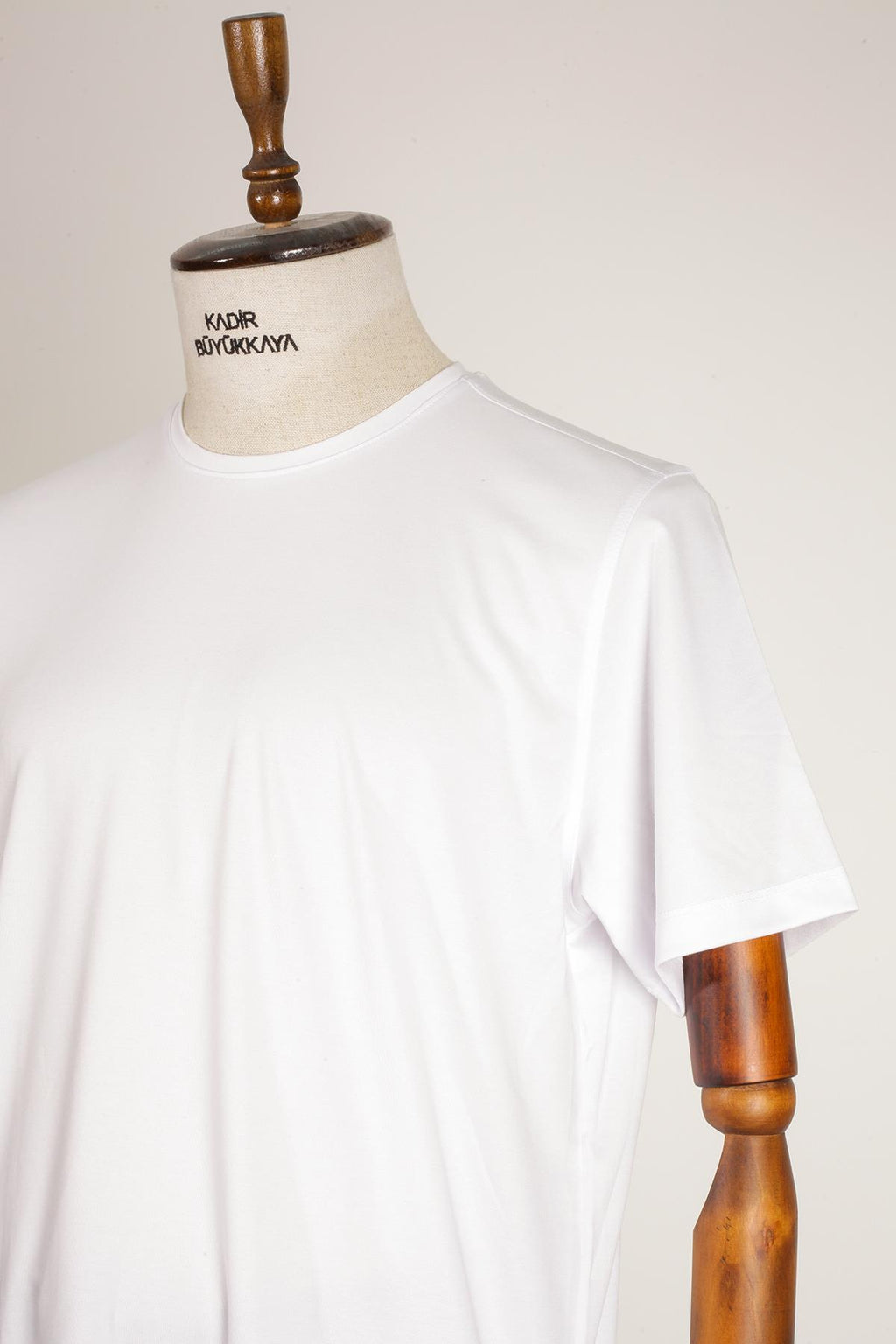 Bisiklet Yaka Kısa Kol Erkek T-Shirt-KAW6210S