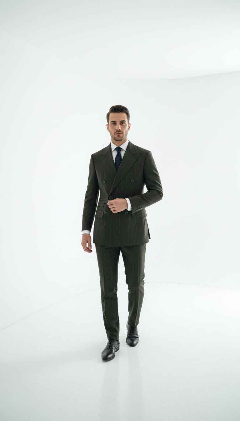 Bodoni Bauer Kruvaze Takım Elbise-W2501248