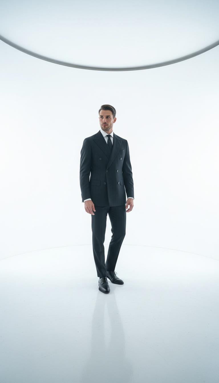 Bodoni Bauer Kruvaze Takım Elbise-W2501248