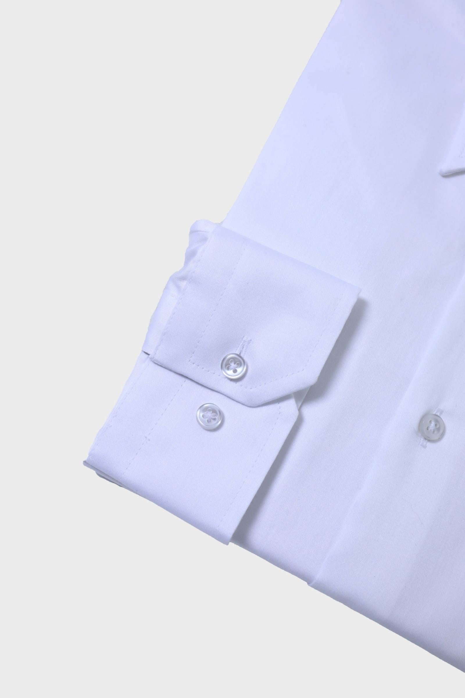 Slim Fit Dar Kesim Büyük İğneli Yaka Pamuklu Erkek Gömlek-KAW4405S