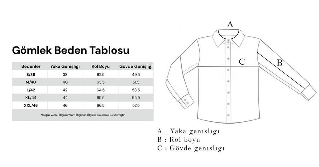Büyük İngiliz Yaka Erkek Gömlek-KAX4265S