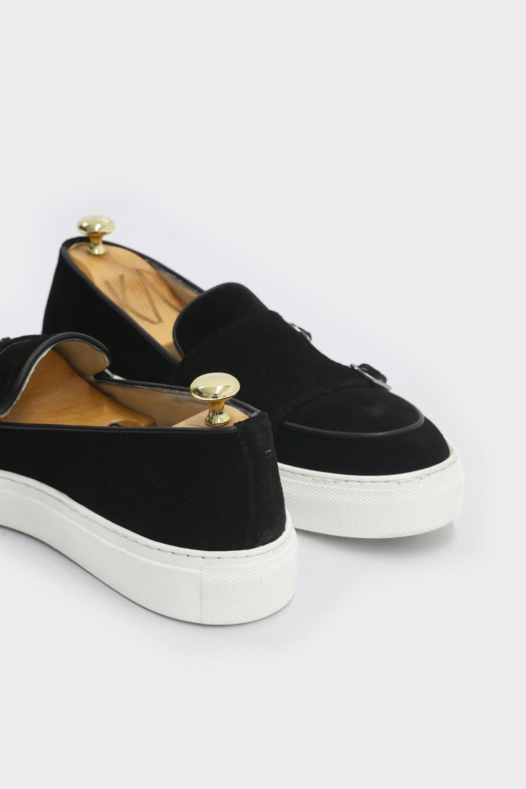 Erkek Siyah Süet Casual Ayakkabı-KAX8552W